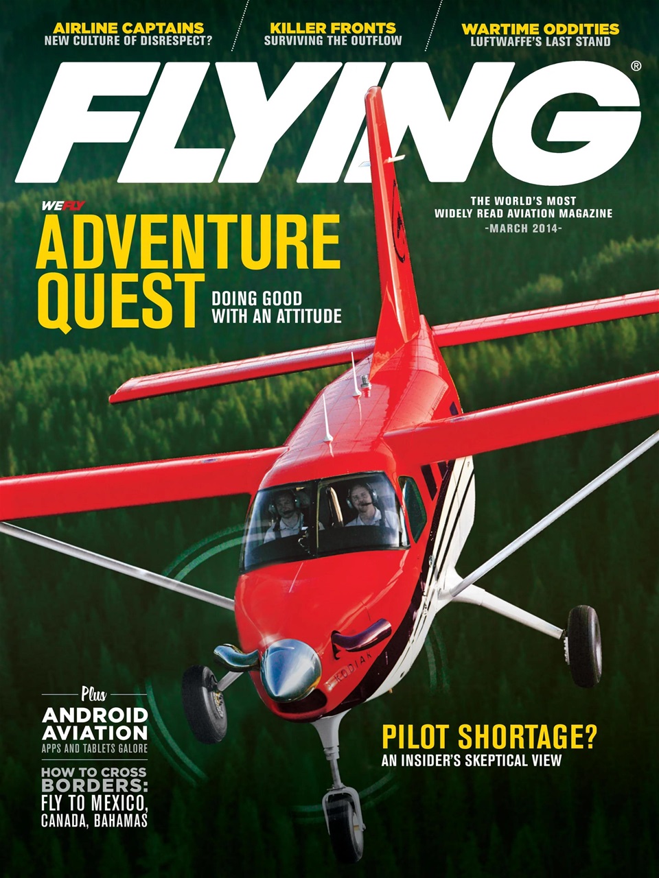 FLYING Magazine Preview Pages