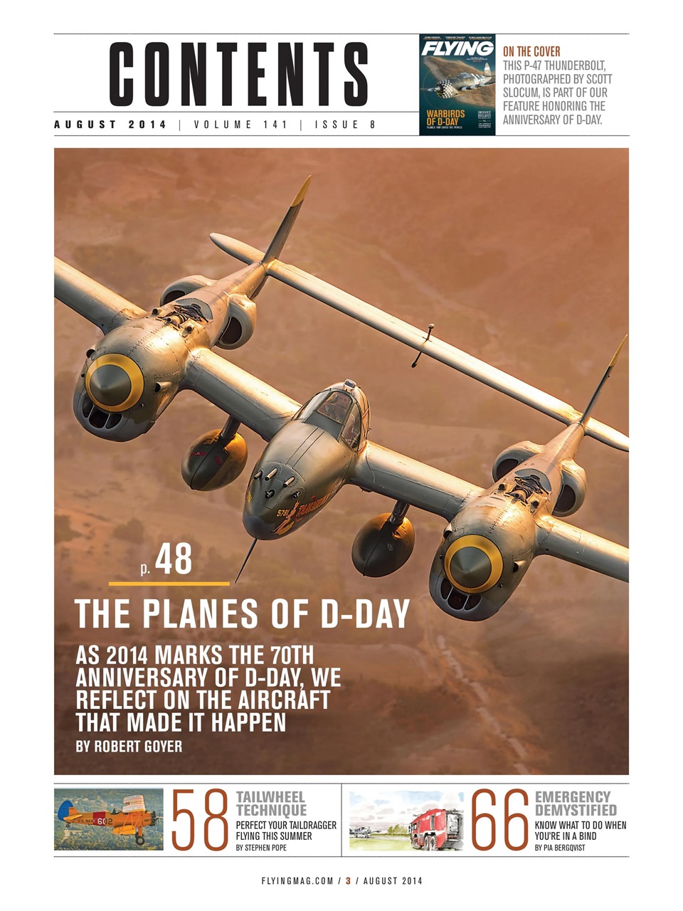 FLYING Magazine Preview Pages