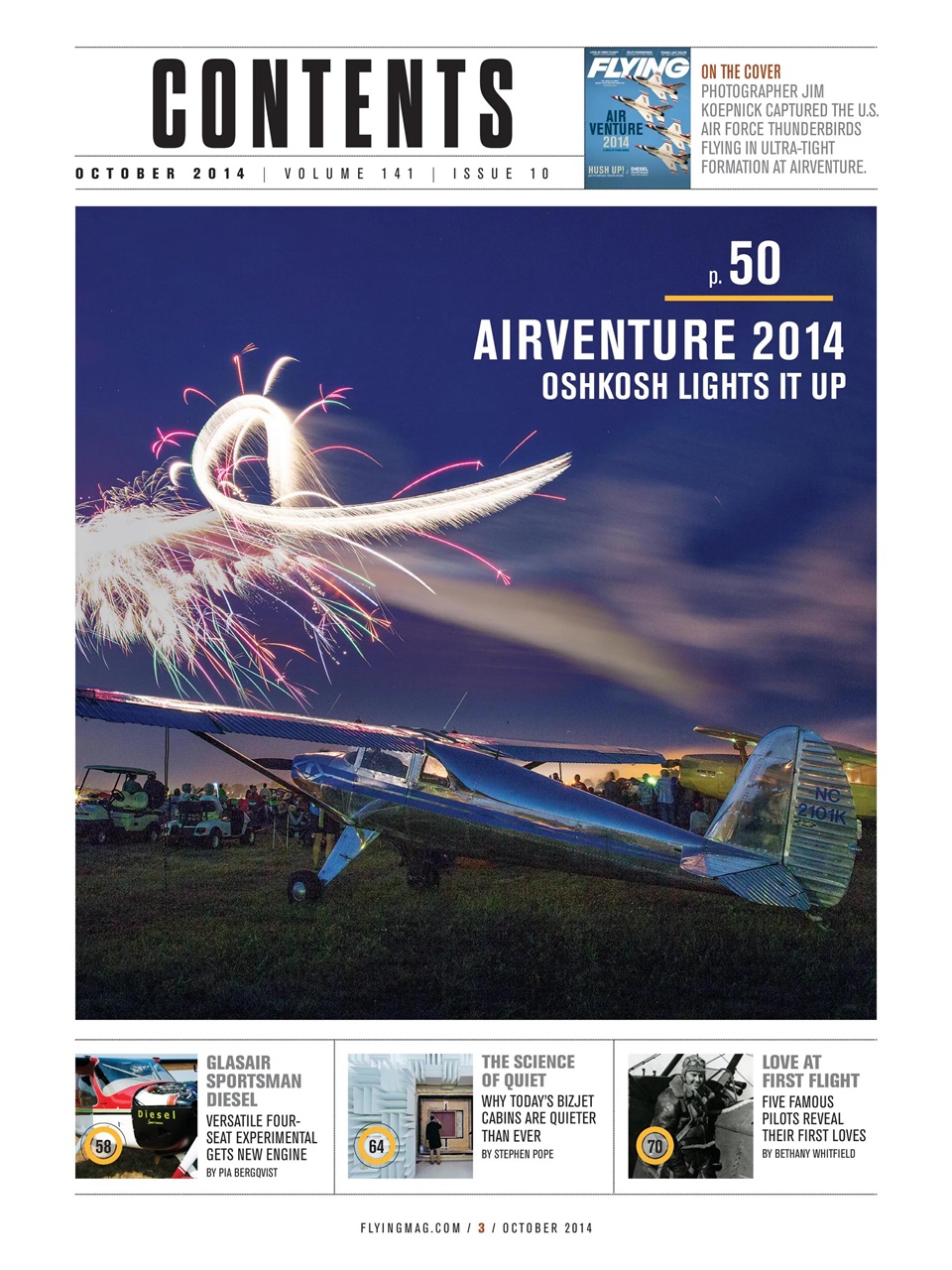 FLYING Magazine Preview Pages