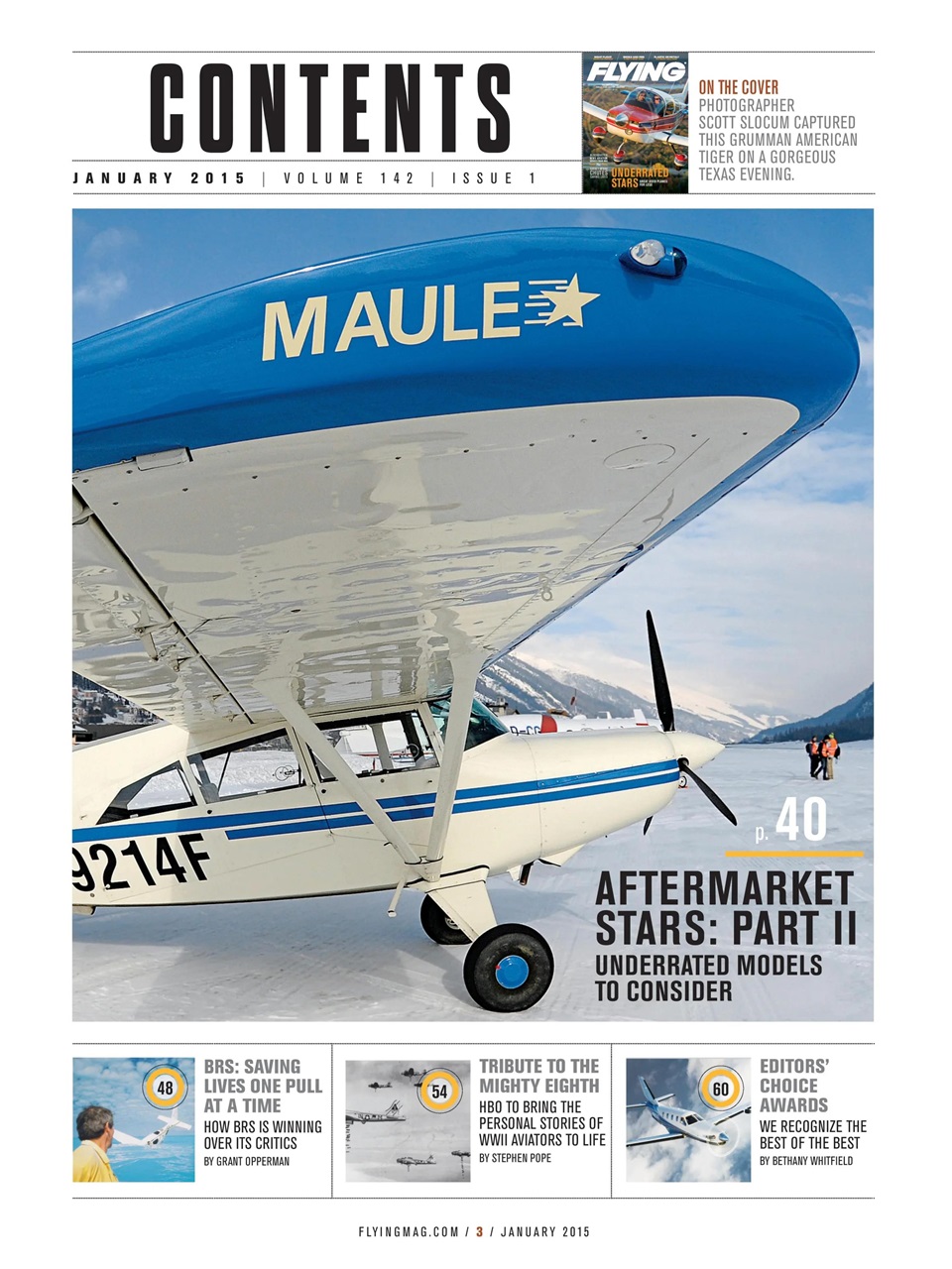 FLYING Magazine Preview Pages