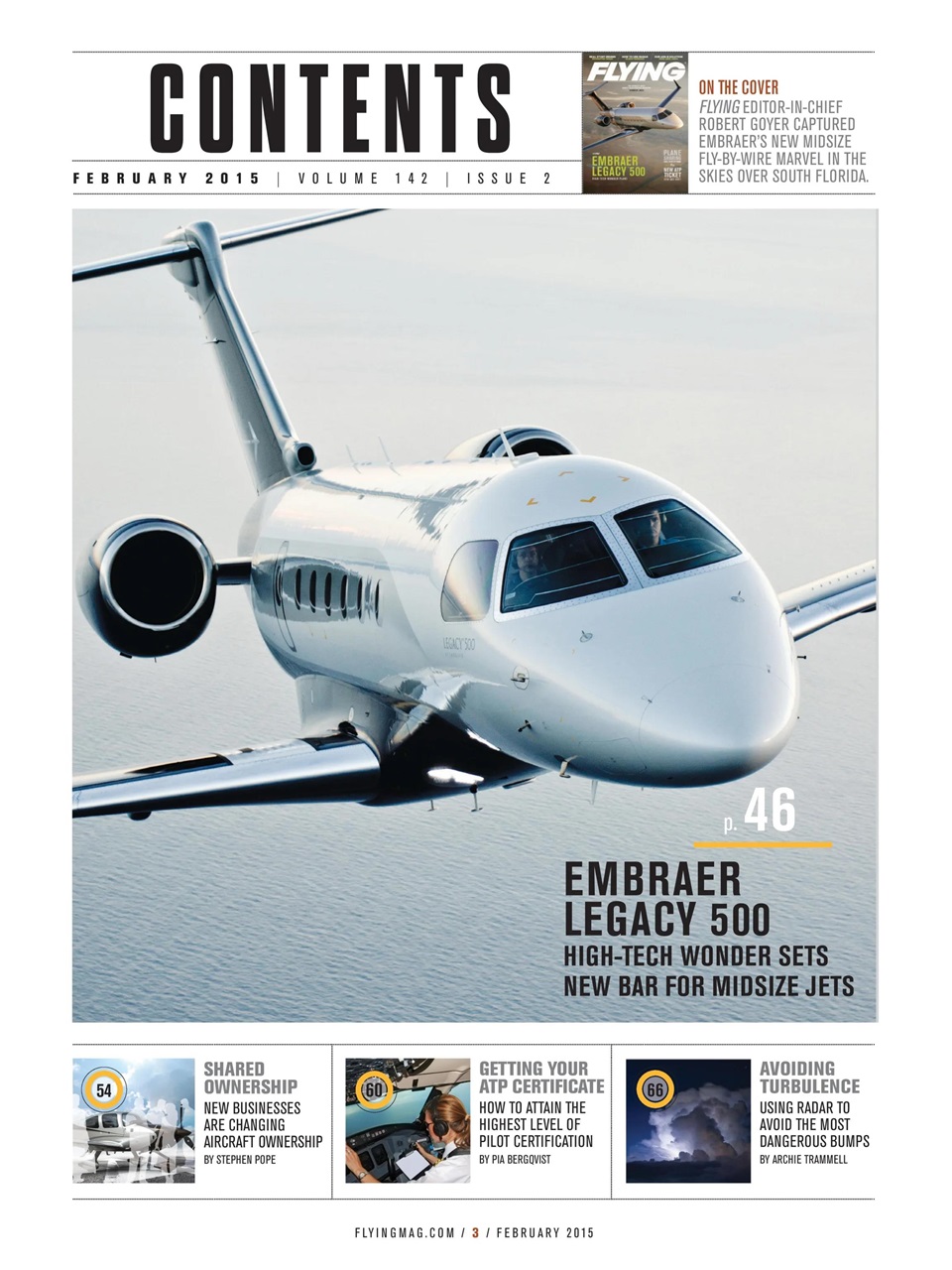 FLYING Magazine Preview Pages