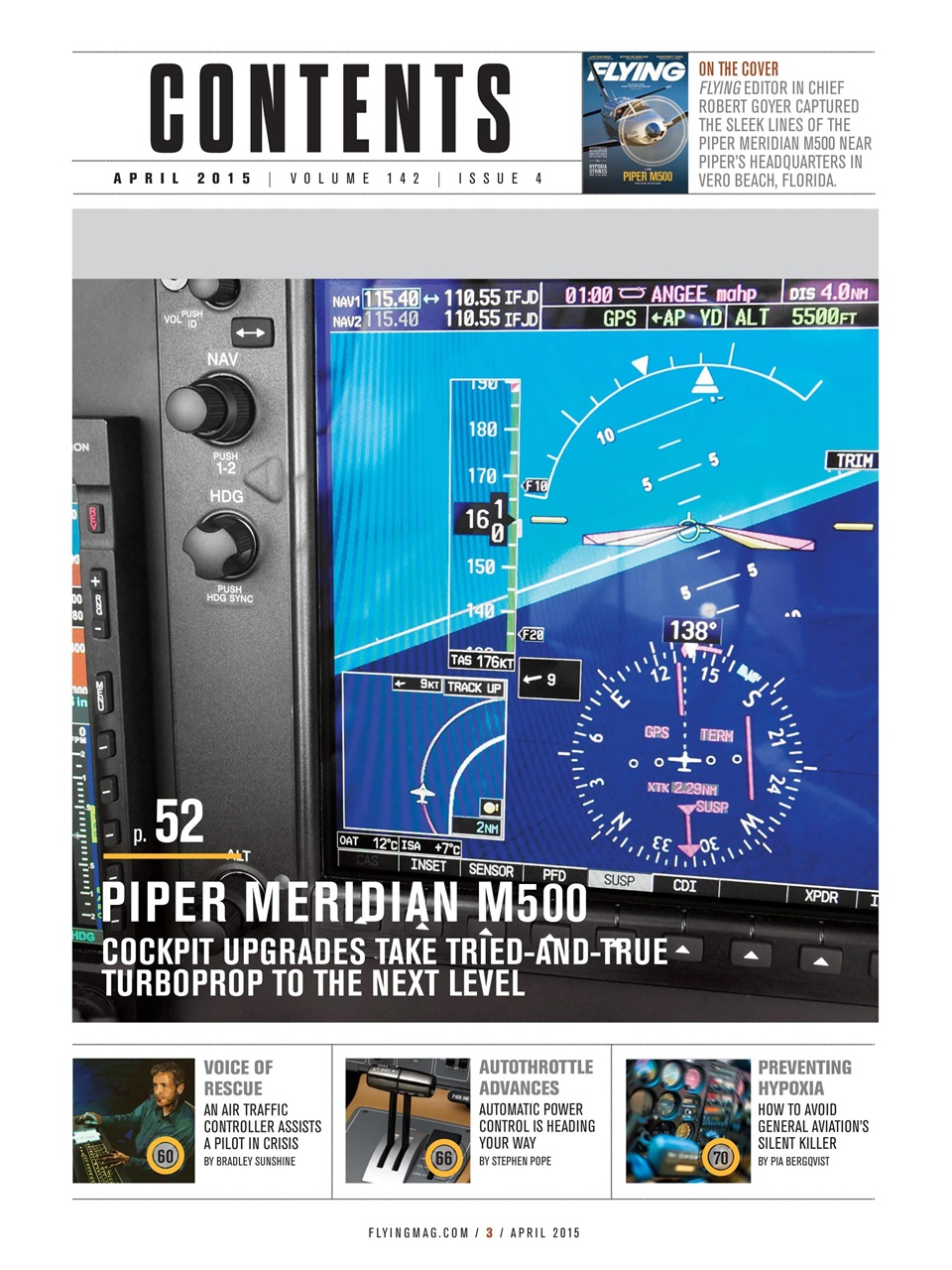 FLYING Magazine Preview Pages