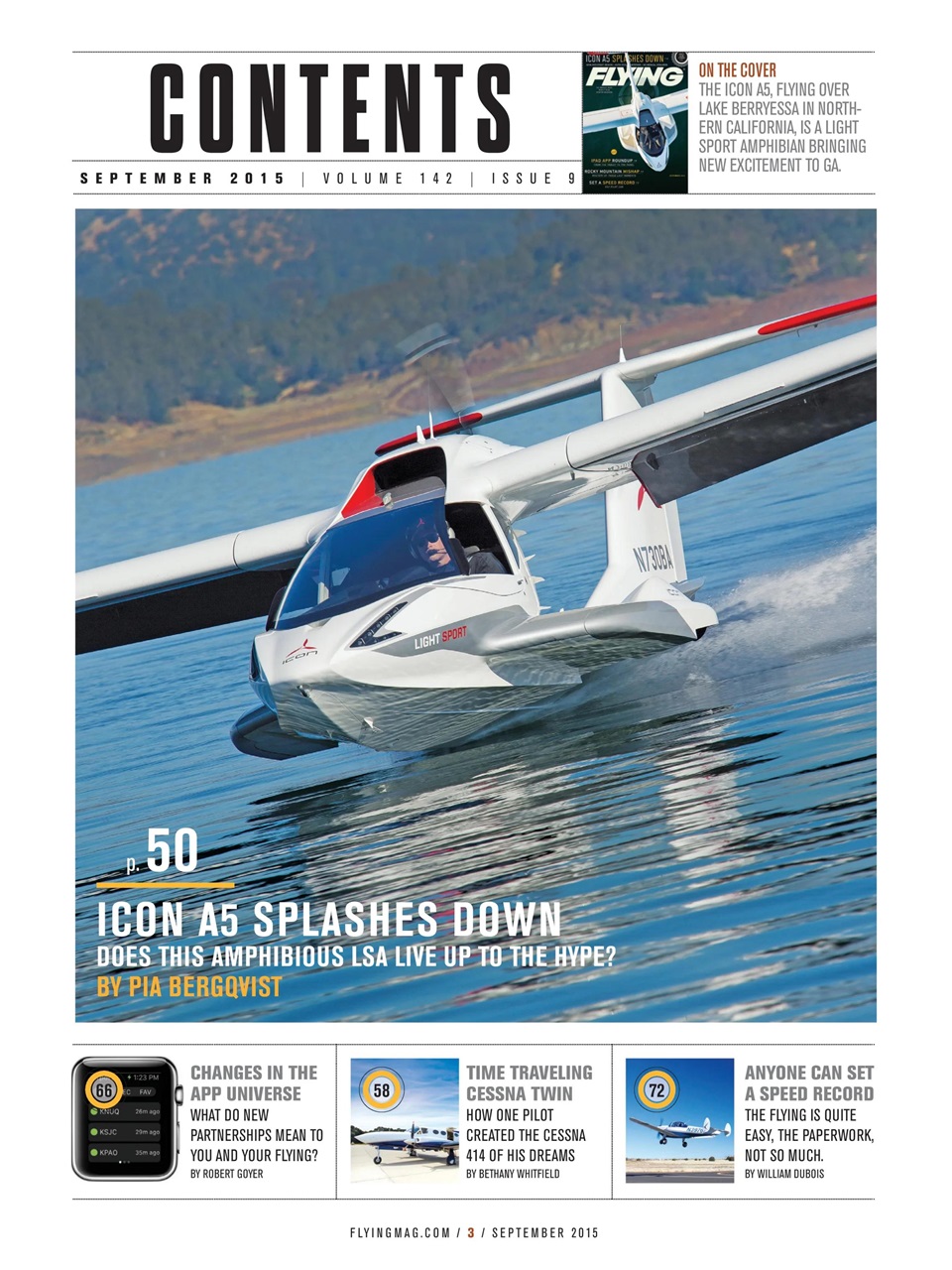 FLYING Magazine Preview Pages