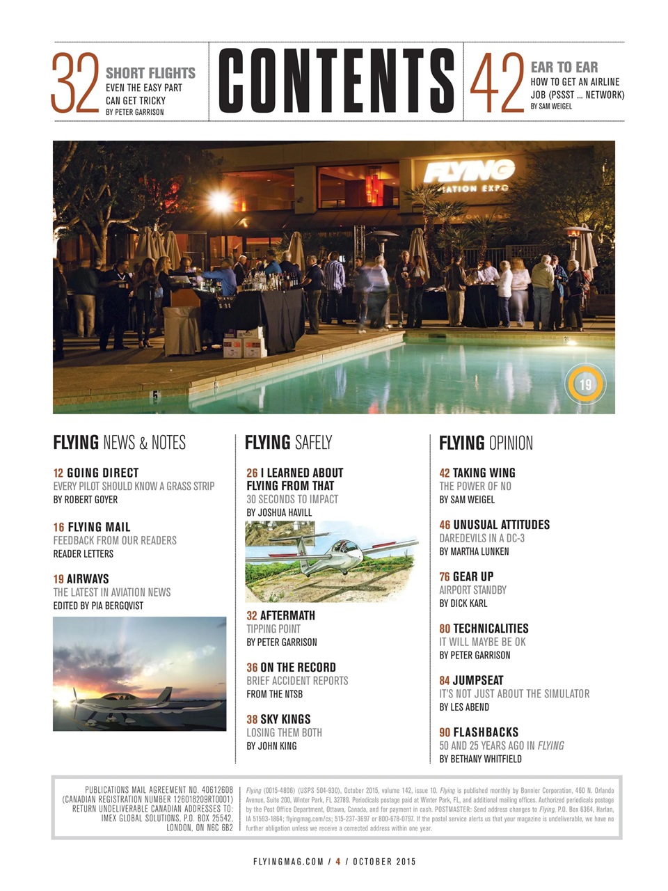 FLYING Magazine Preview Pages