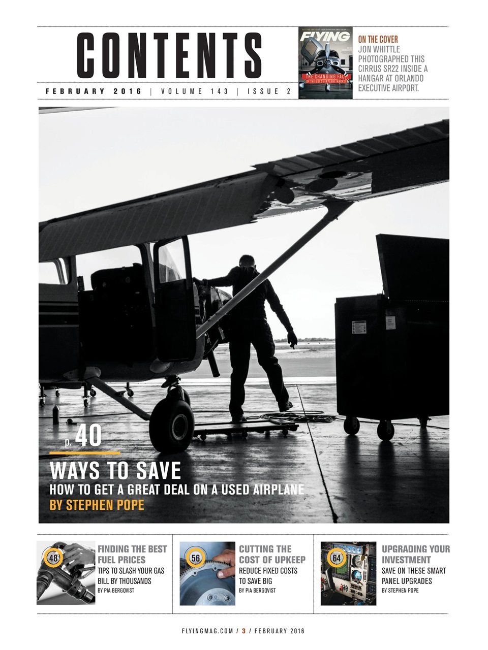 FLYING Magazine Preview Pages