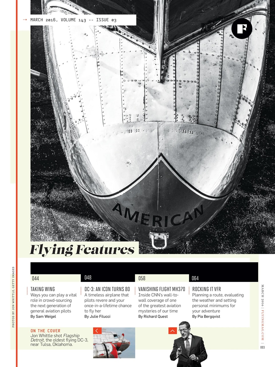 FLYING Magazine Preview Pages