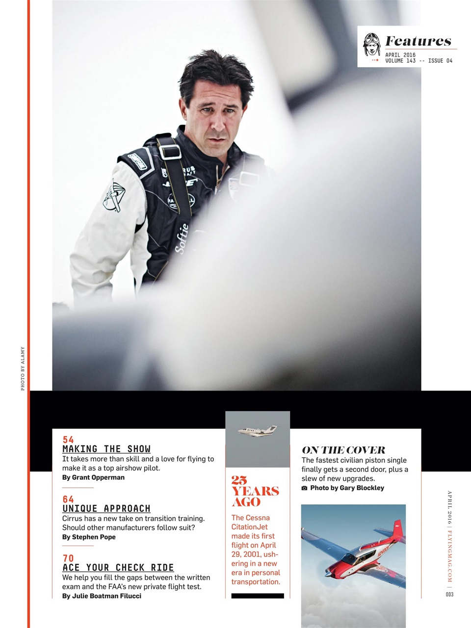 FLYING Magazine Preview Pages