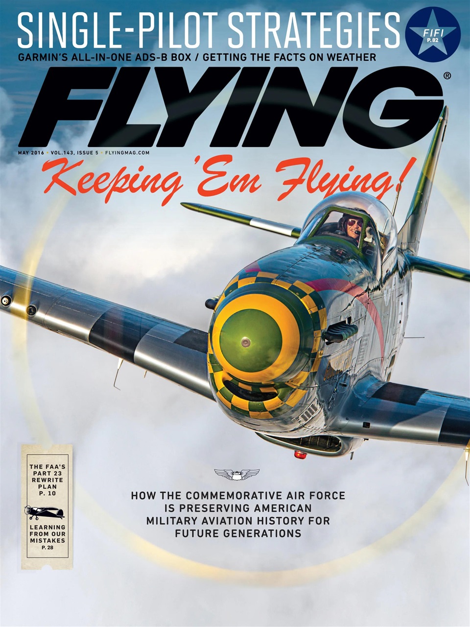 FLYING Magazine Preview Pages