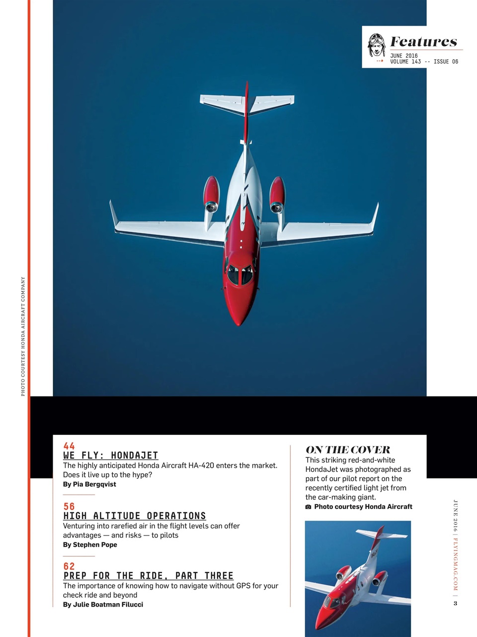 FLYING Magazine Preview Pages