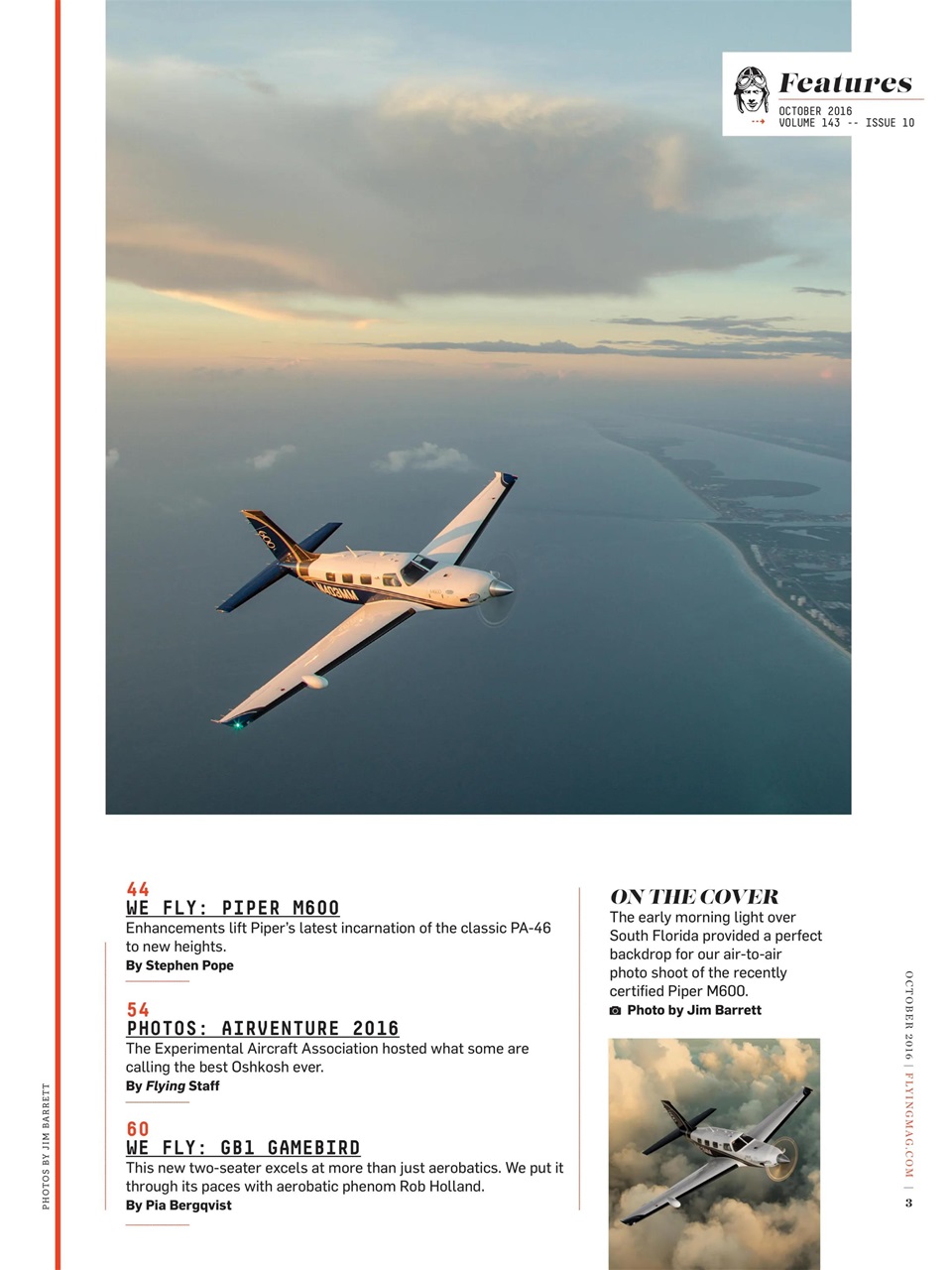 FLYING Magazine Preview Pages