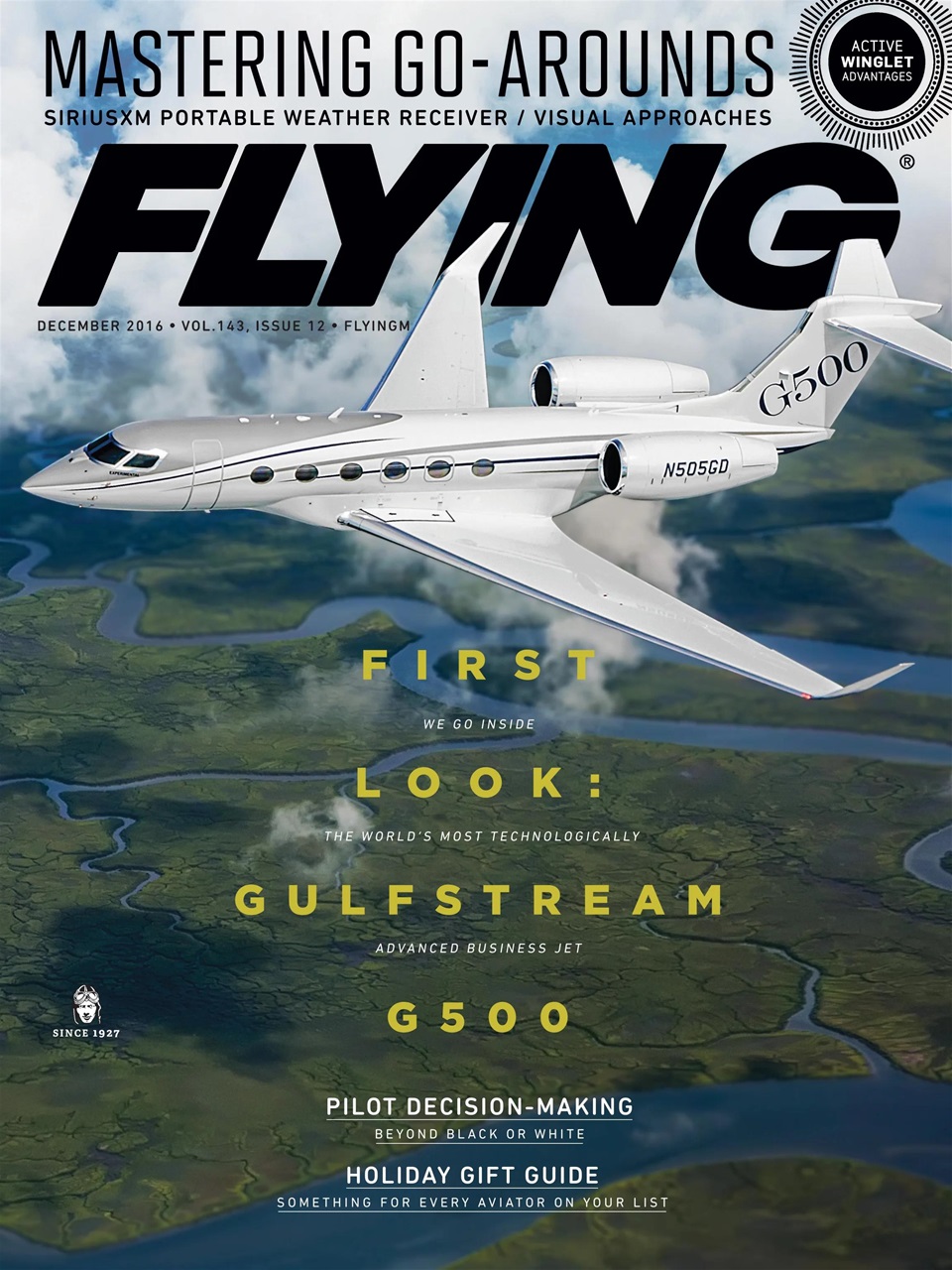 FLYING Magazine Preview Pages