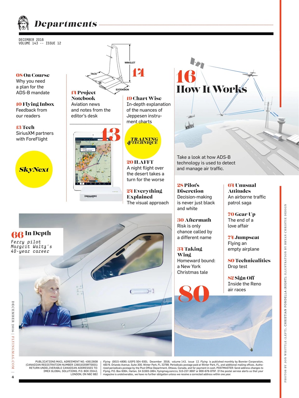 FLYING Magazine Preview Pages