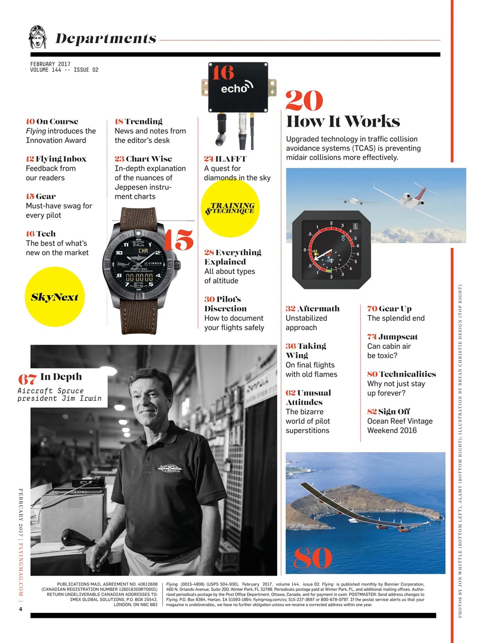 FLYING Magazine Preview Pages