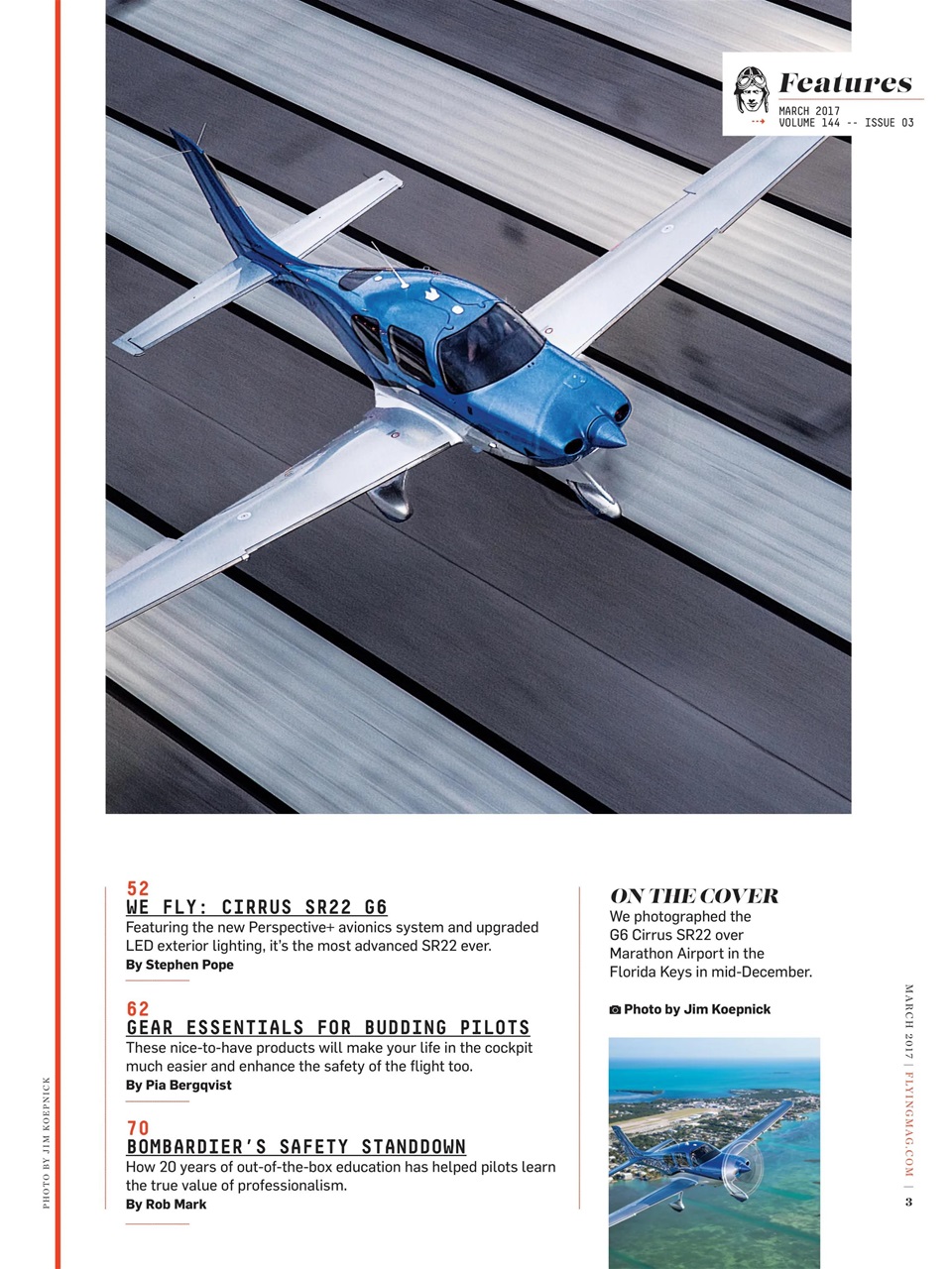 FLYING Magazine Preview Pages