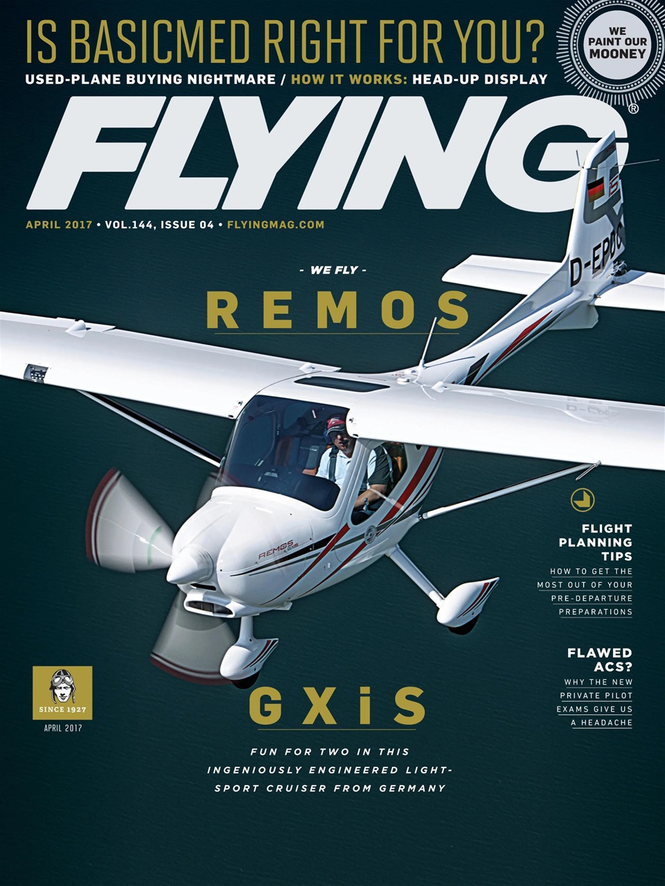 FLYING Magazine Preview Pages