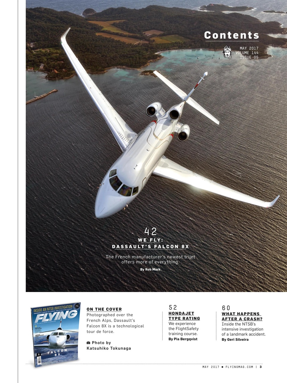 FLYING Magazine Preview Pages