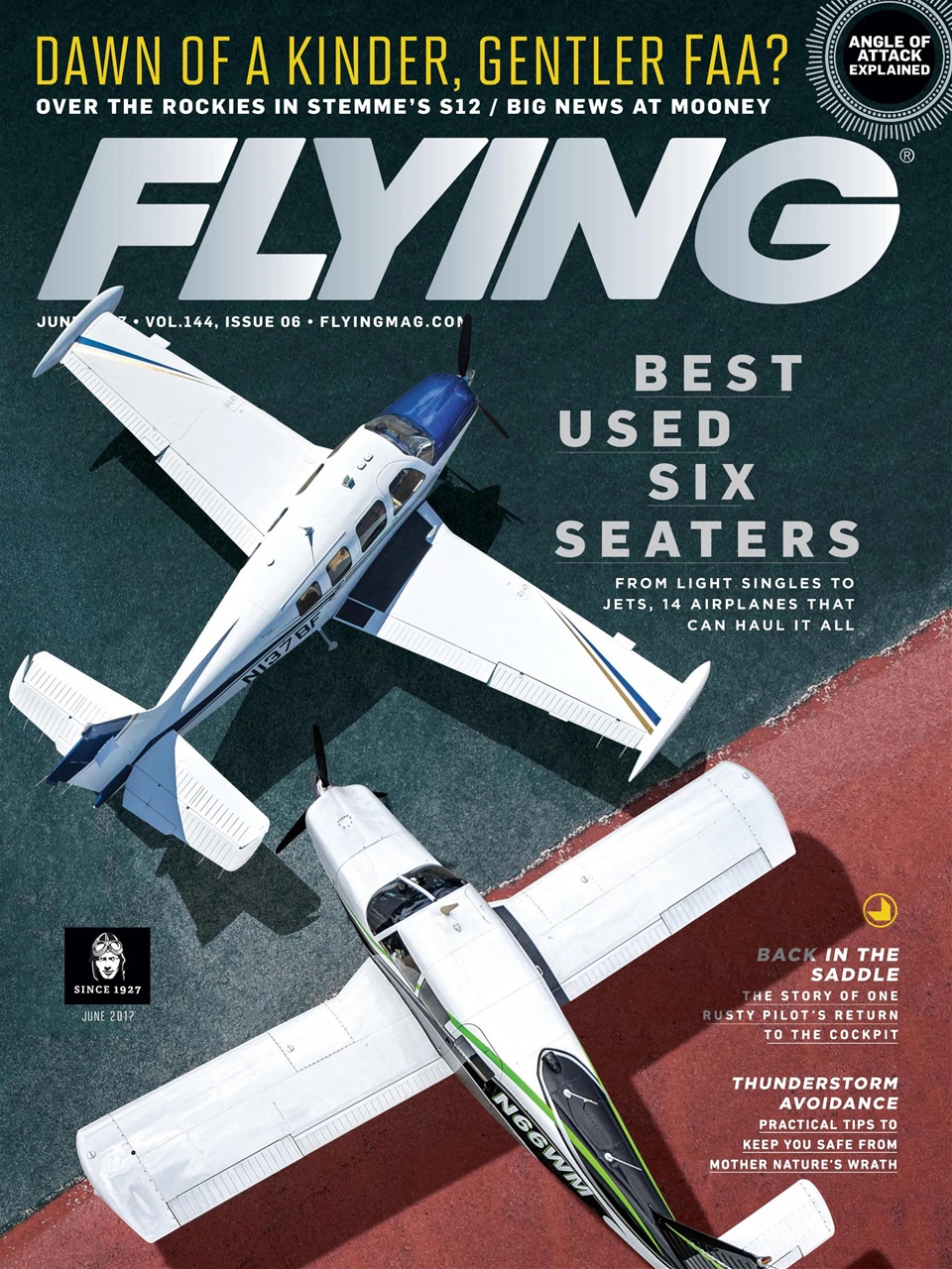 FLYING Magazine Preview Pages