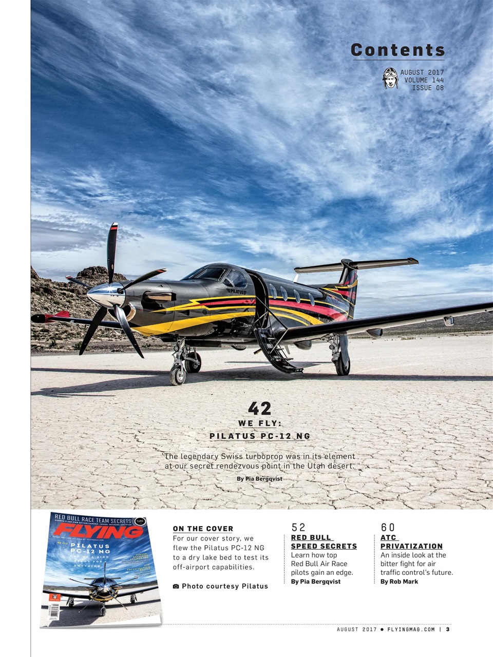 FLYING Magazine Preview Pages