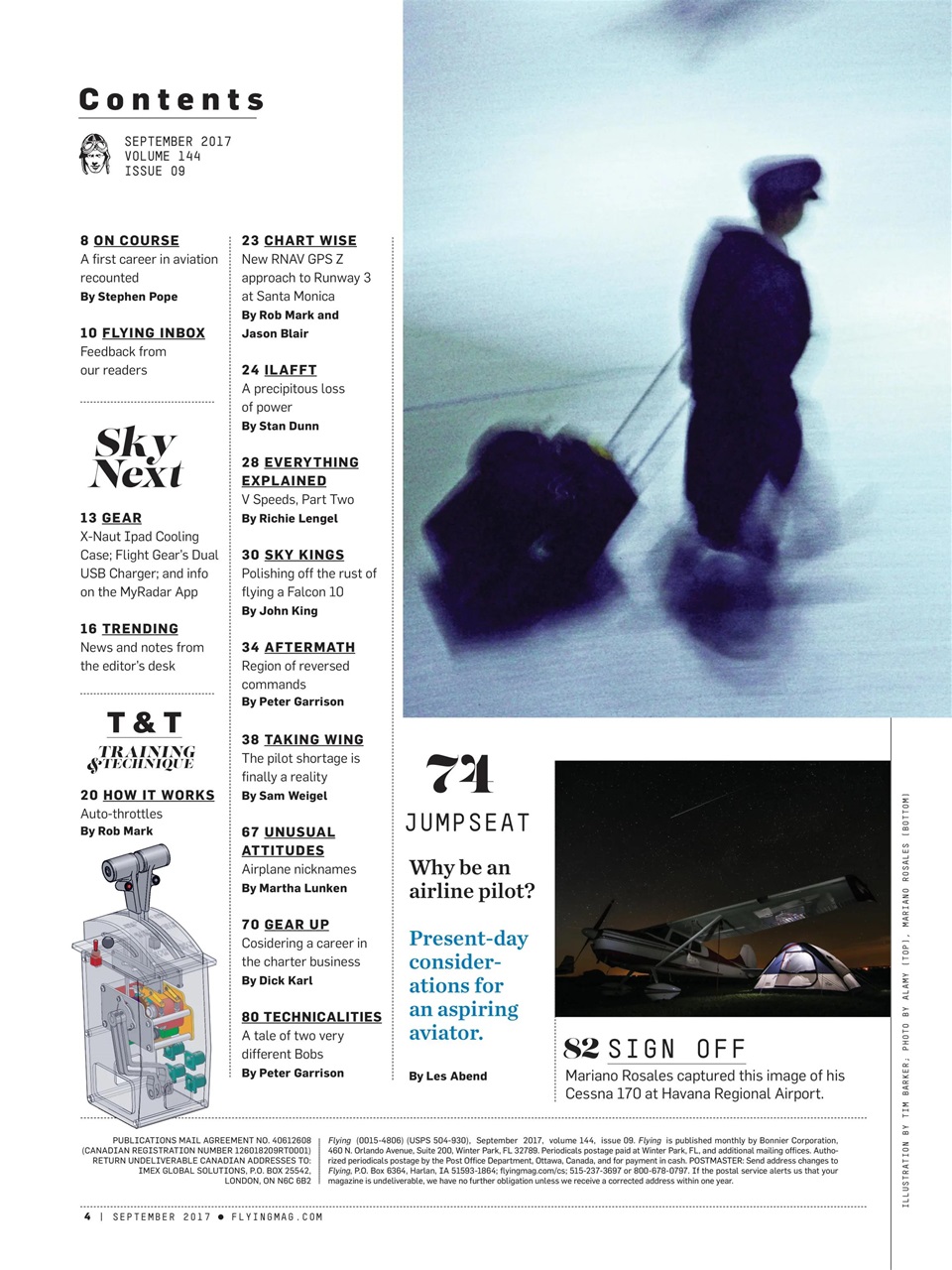 FLYING Magazine Preview Pages