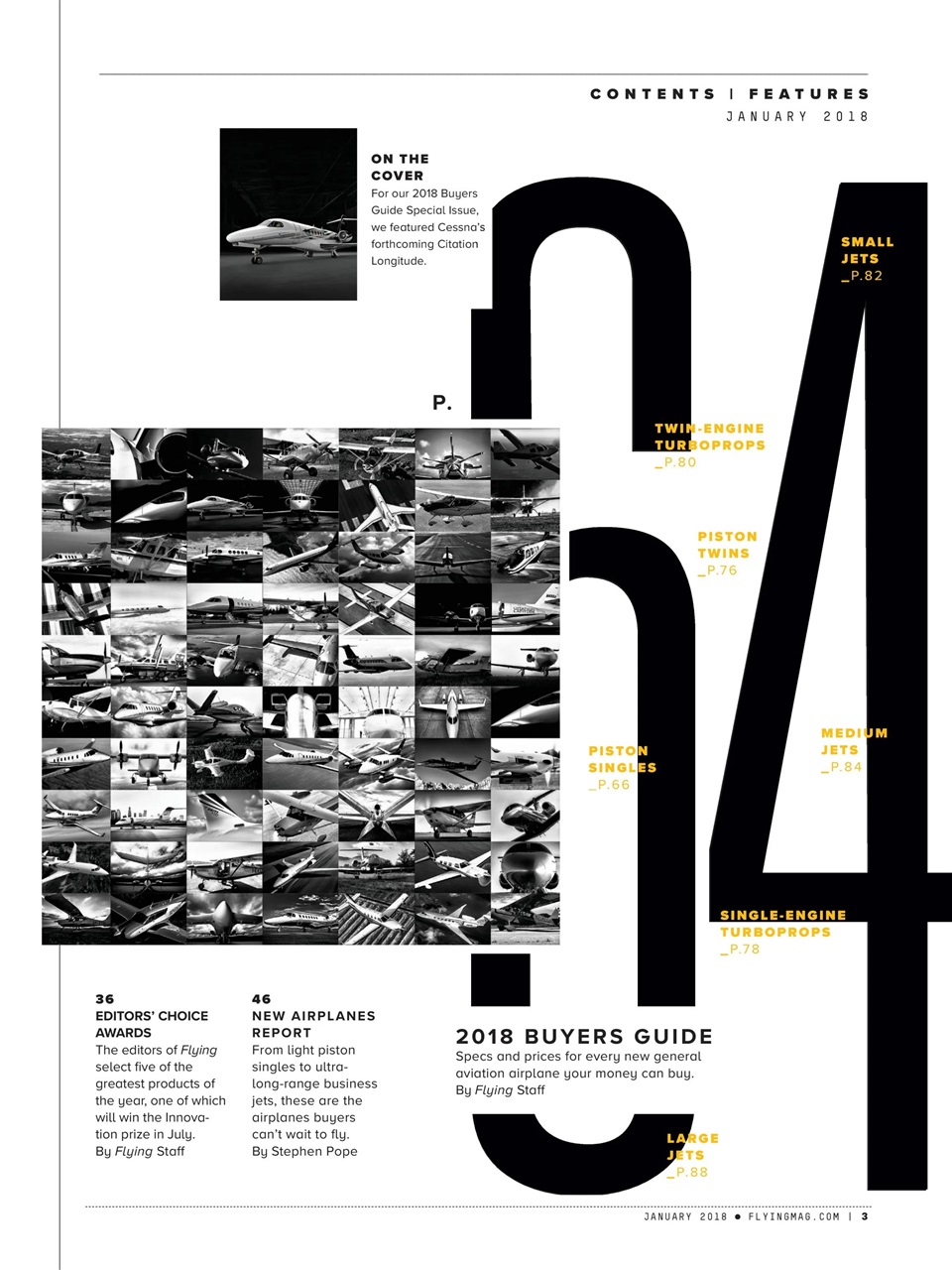 FLYING Magazine Preview Pages