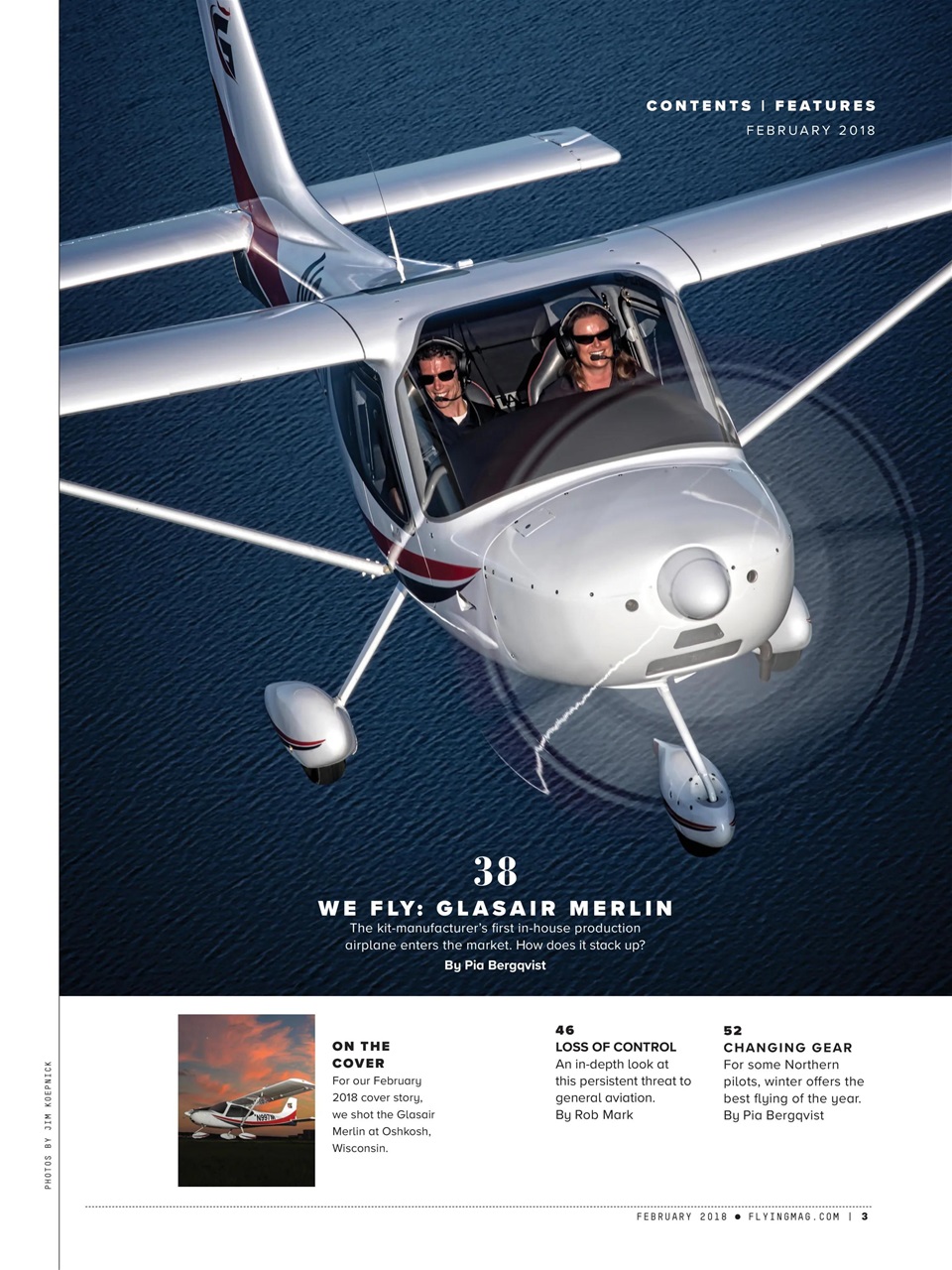 FLYING Magazine Preview Pages