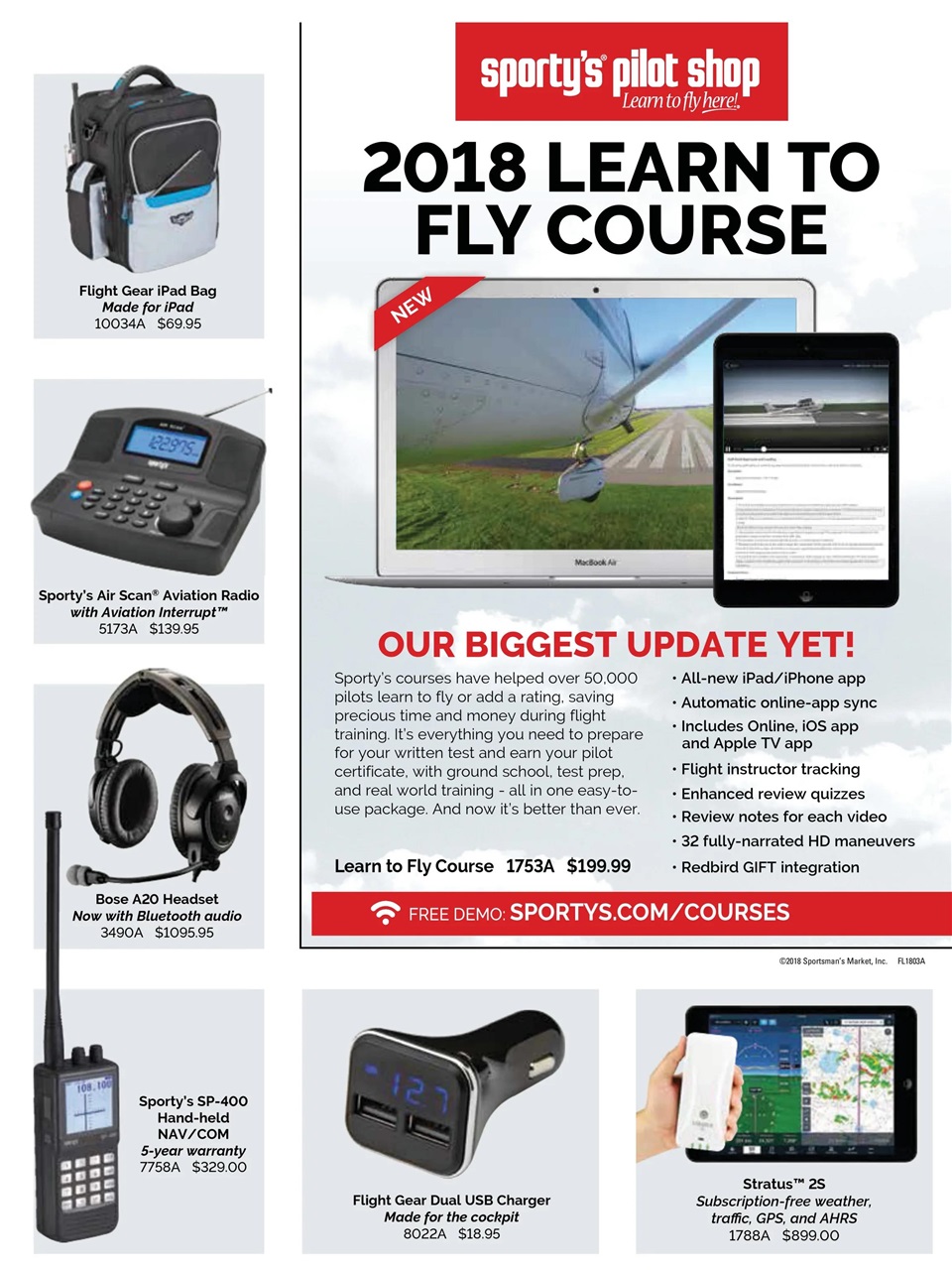 FLYING Magazine Preview Pages