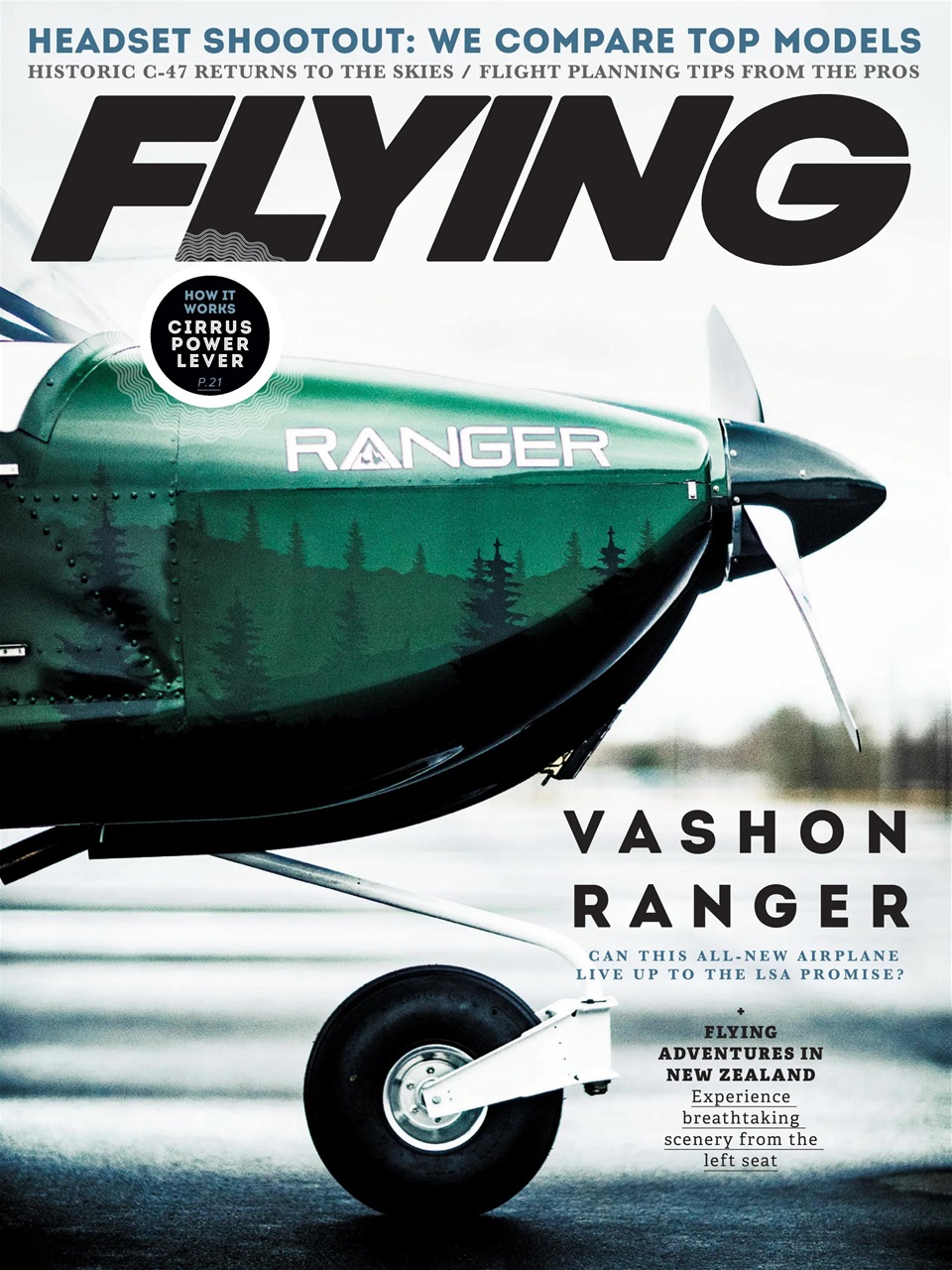 FLYING Magazine Preview Pages