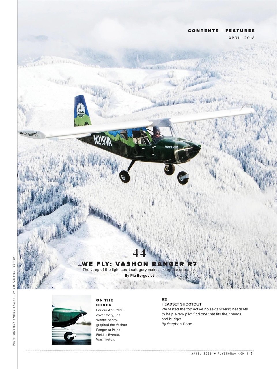 FLYING Magazine Preview Pages