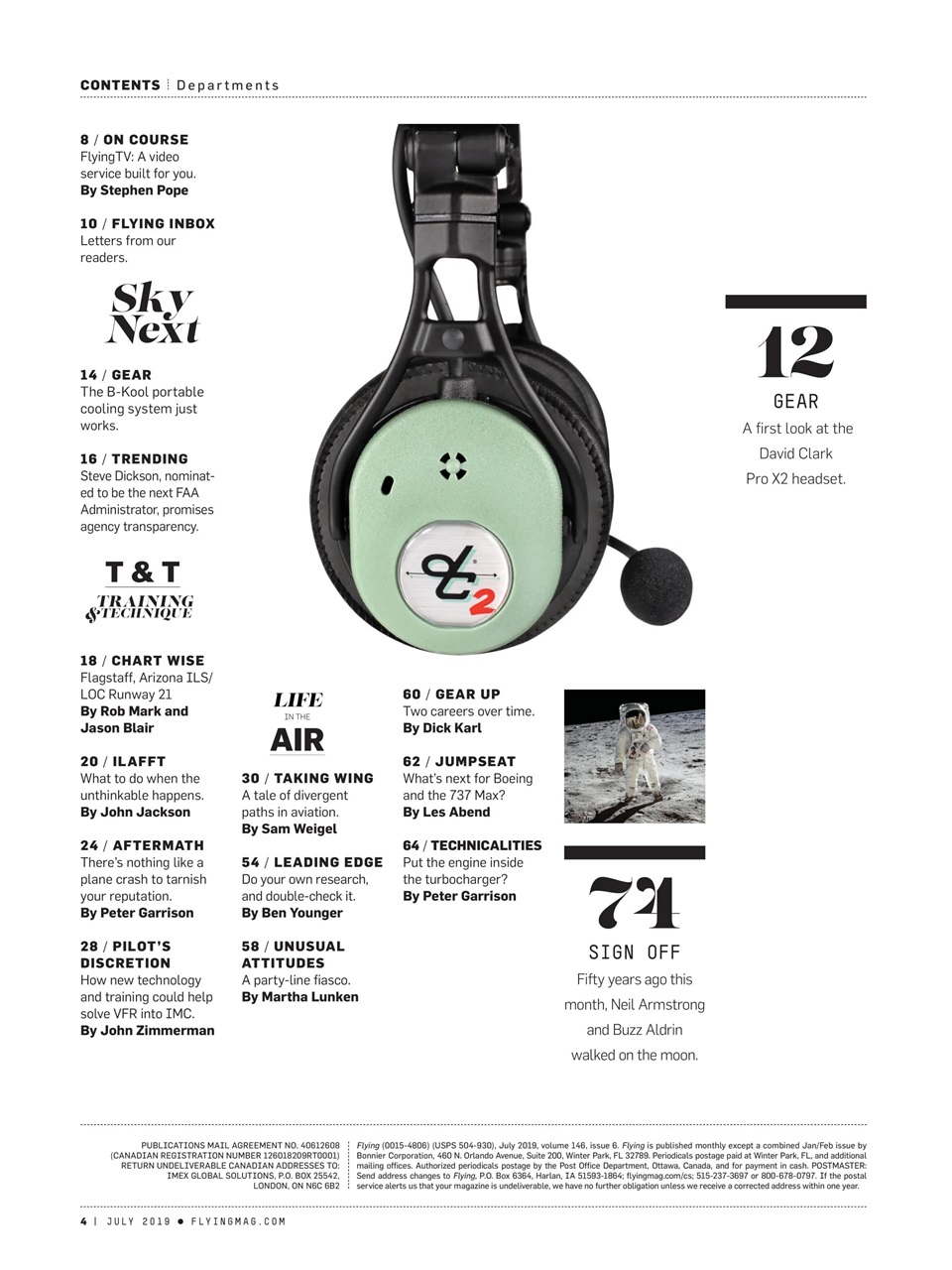 FLYING Magazine Preview Pages