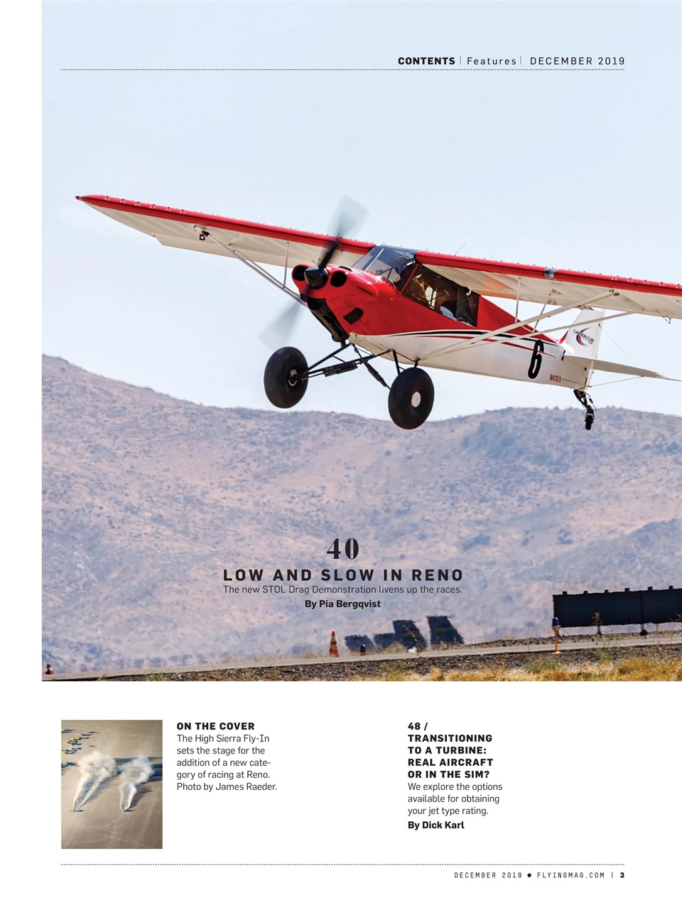 FLYING Magazine Preview Pages