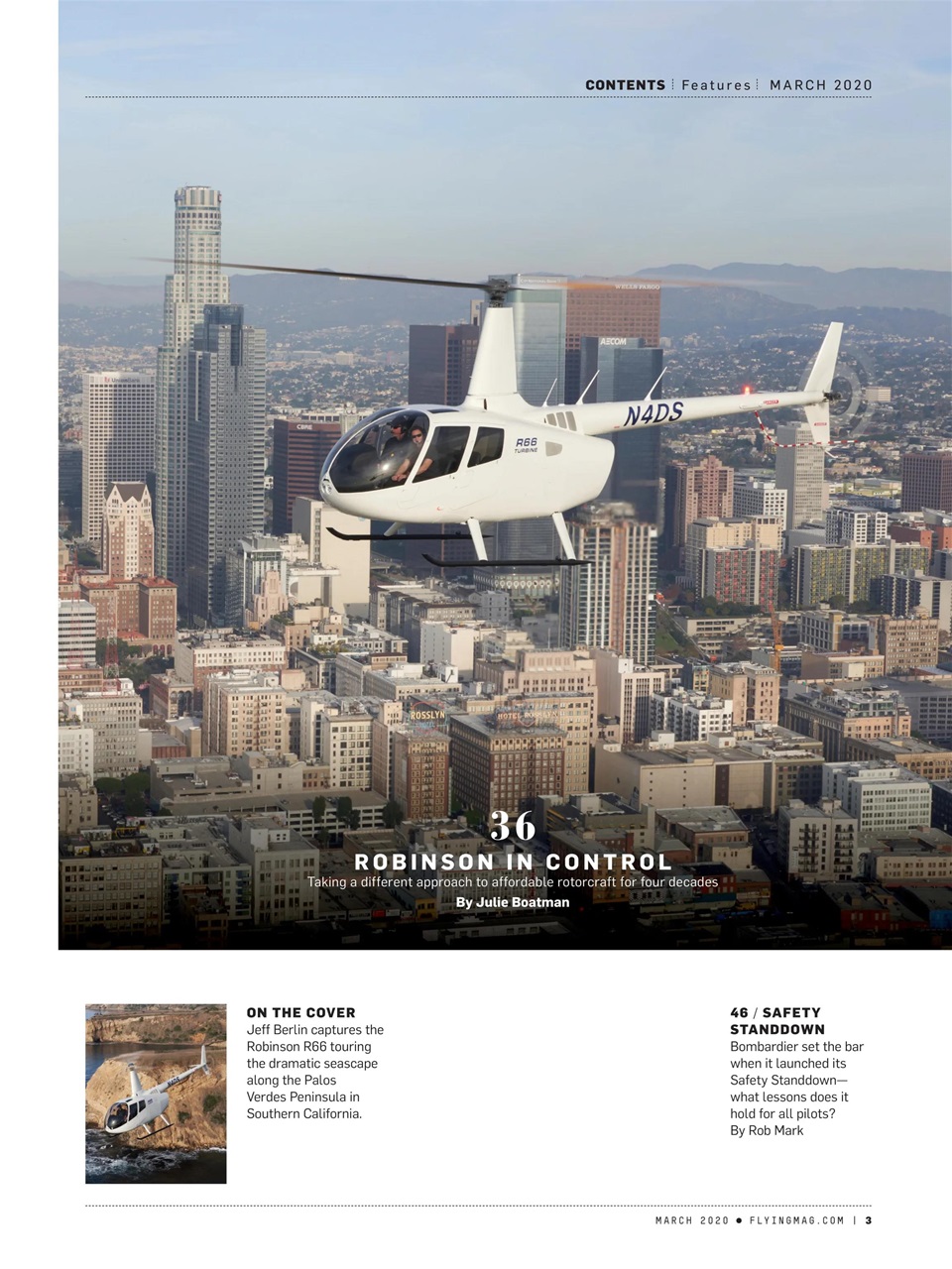 FLYING Magazine Preview Pages