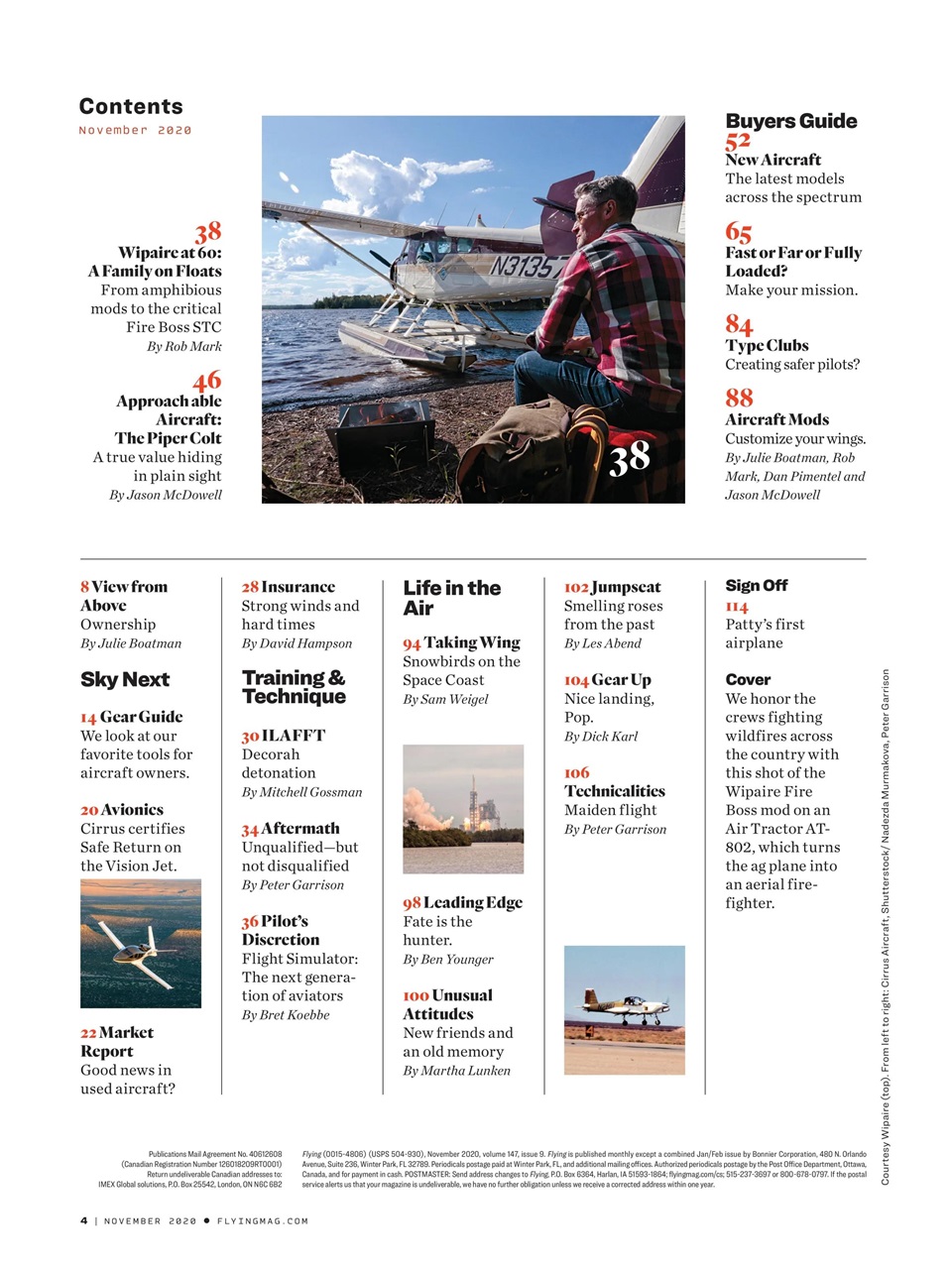 FLYING Magazine Preview Pages