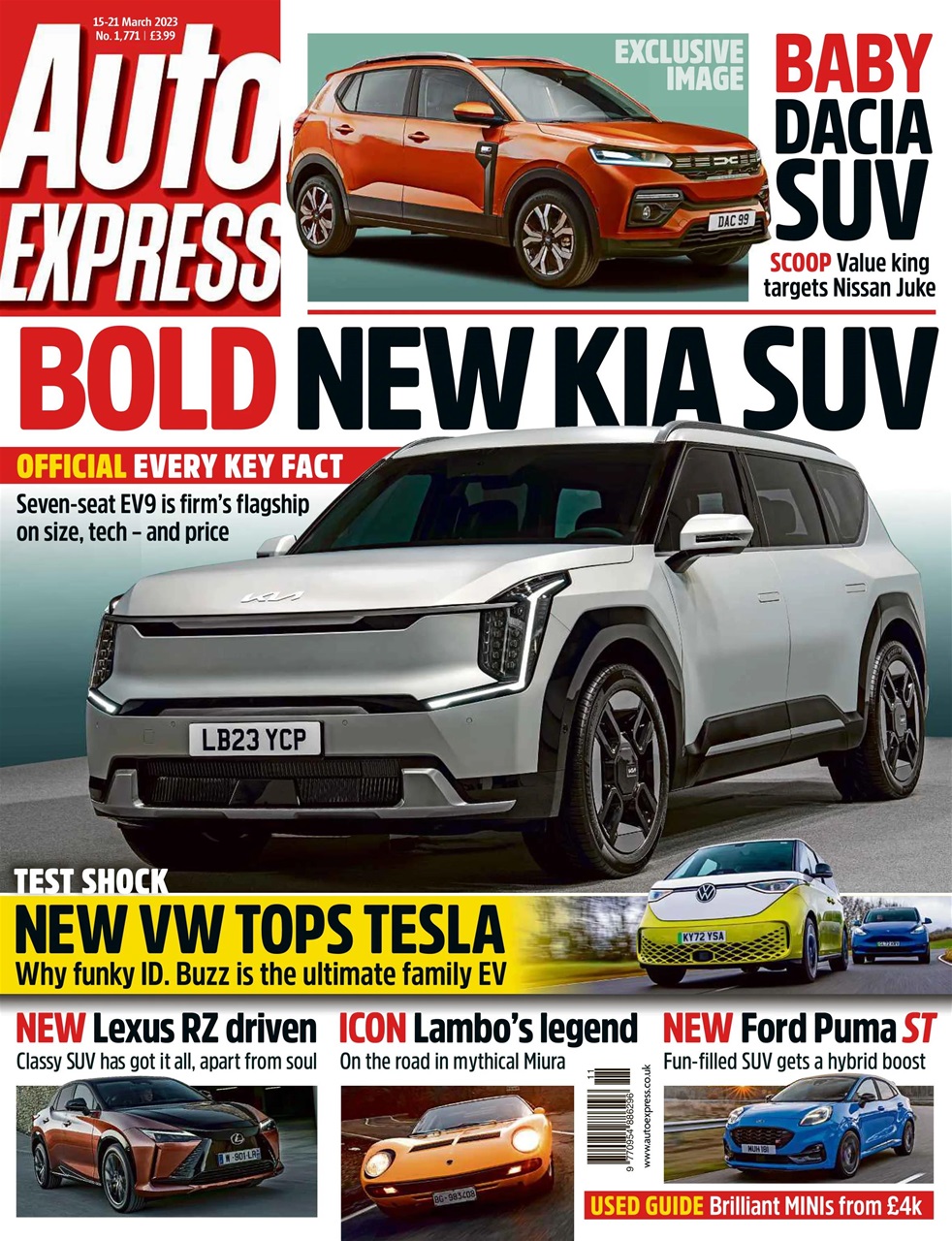 Auto Express Preview Pages