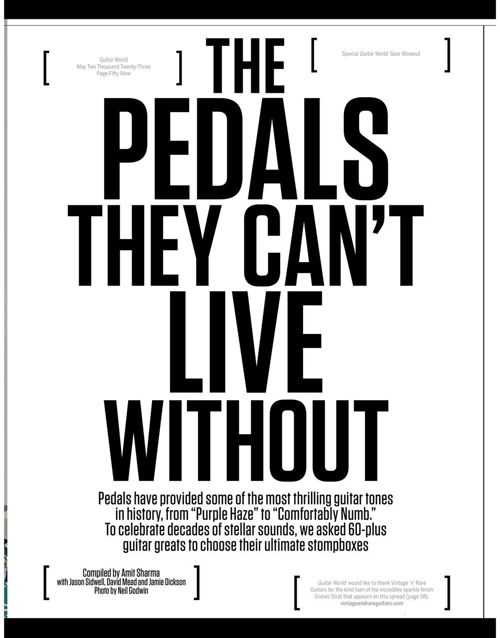 Guitar World Magazine May 2023 Back Issue