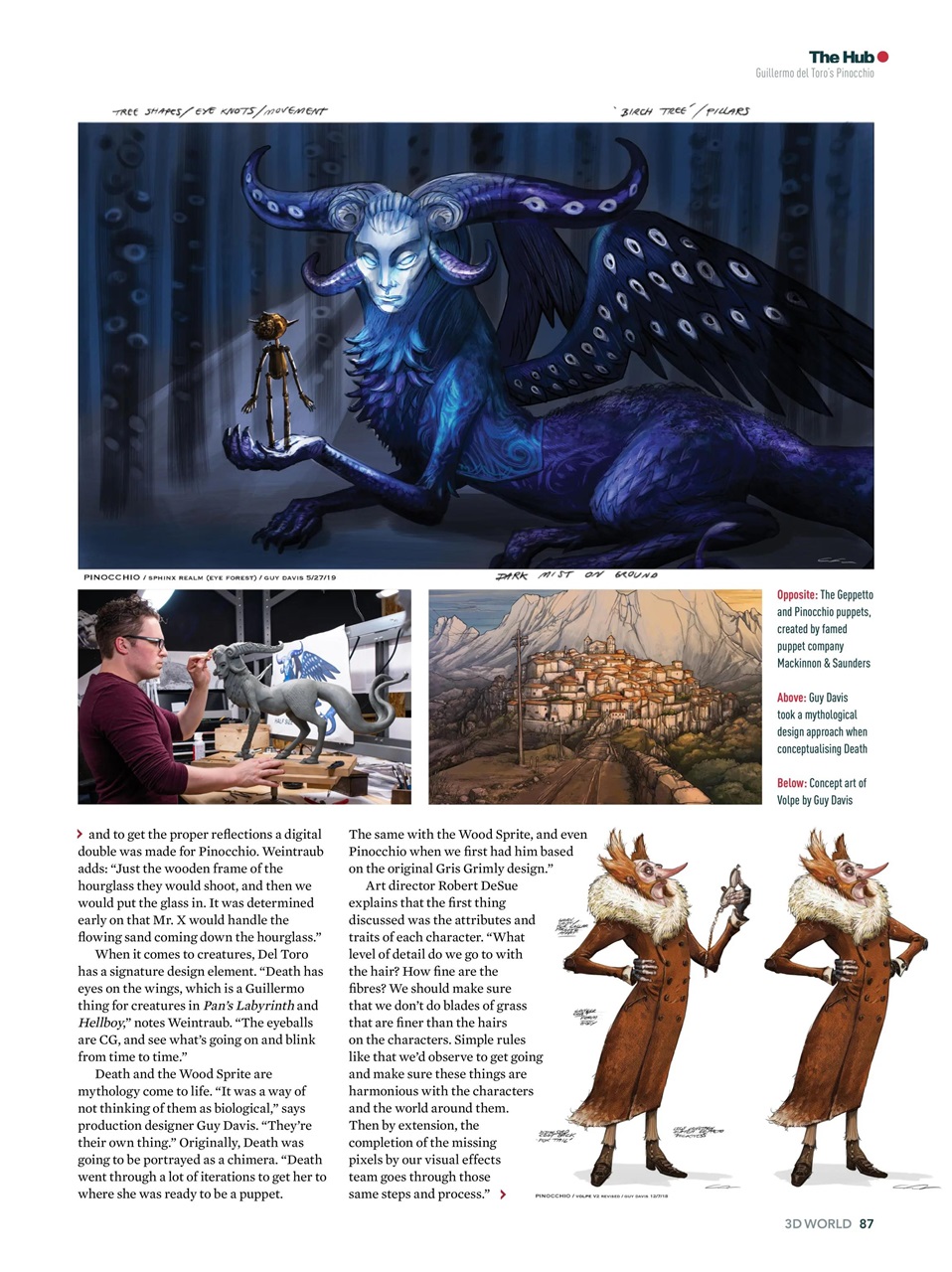 3D World Preview Pages