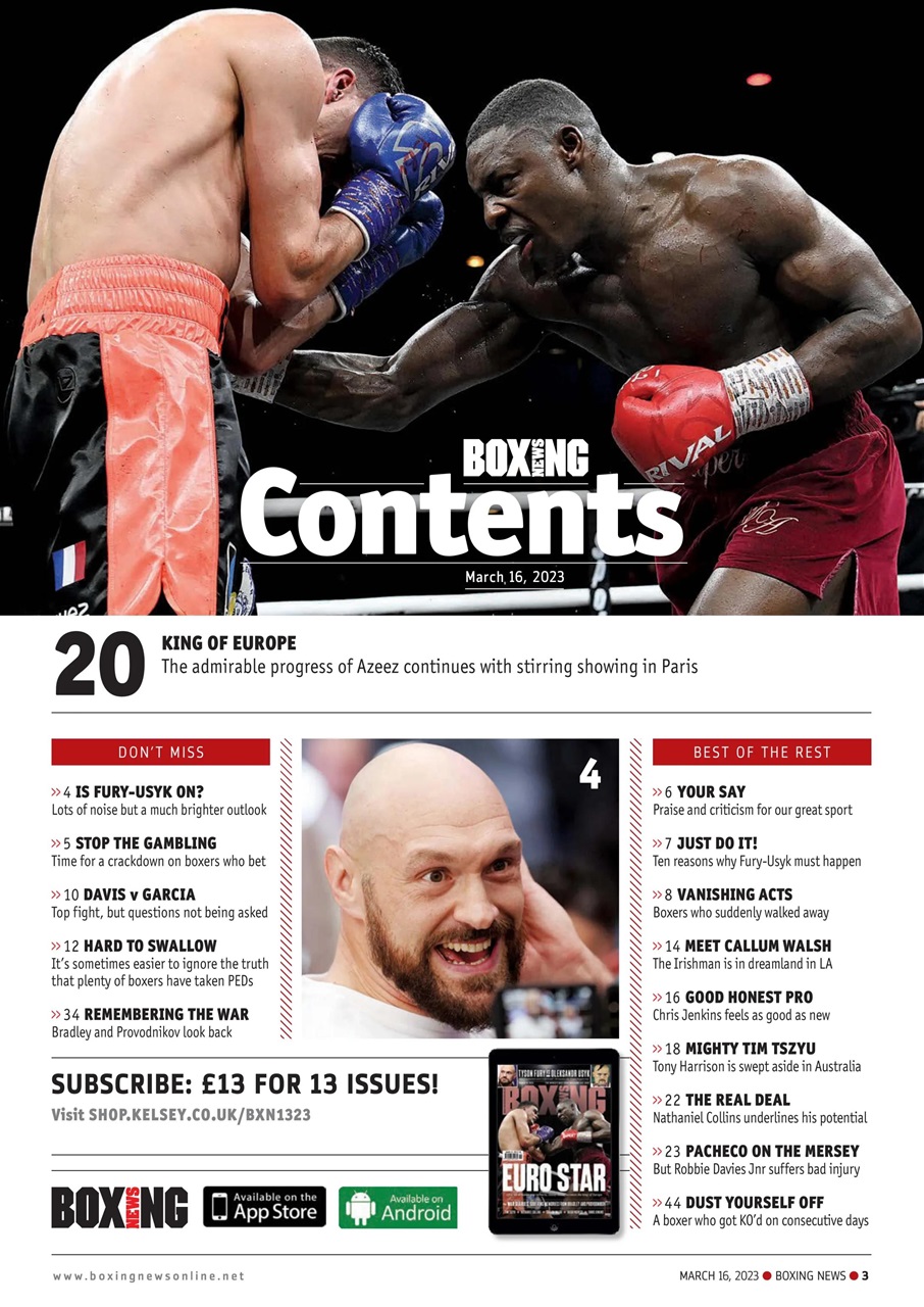 Boxing News Preview Pages
