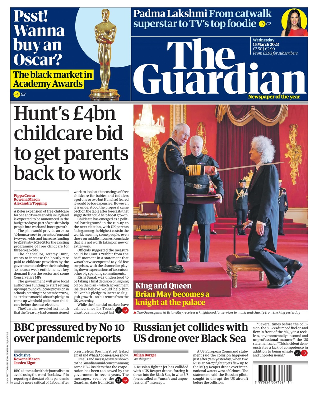 The Guardian Newspaper Preview Pages