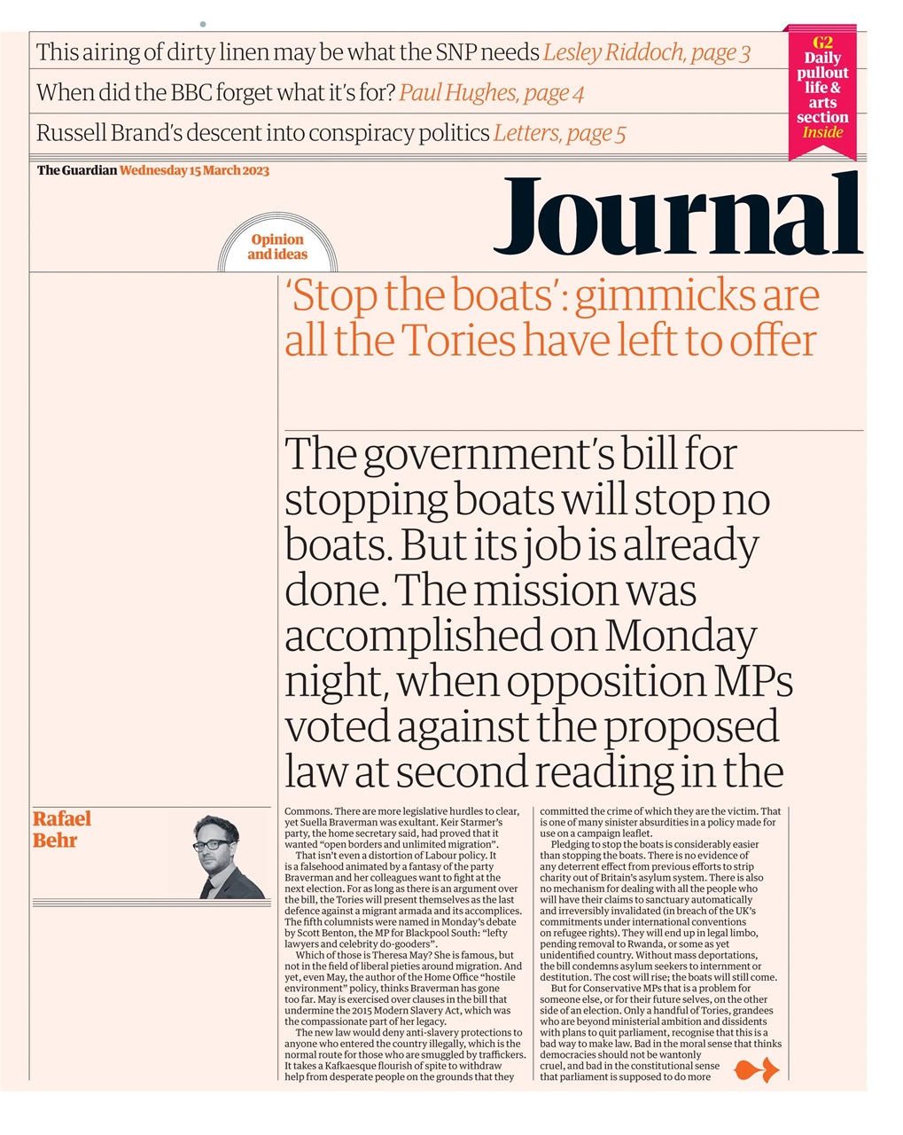 The Guardian Newspaper Preview Pages