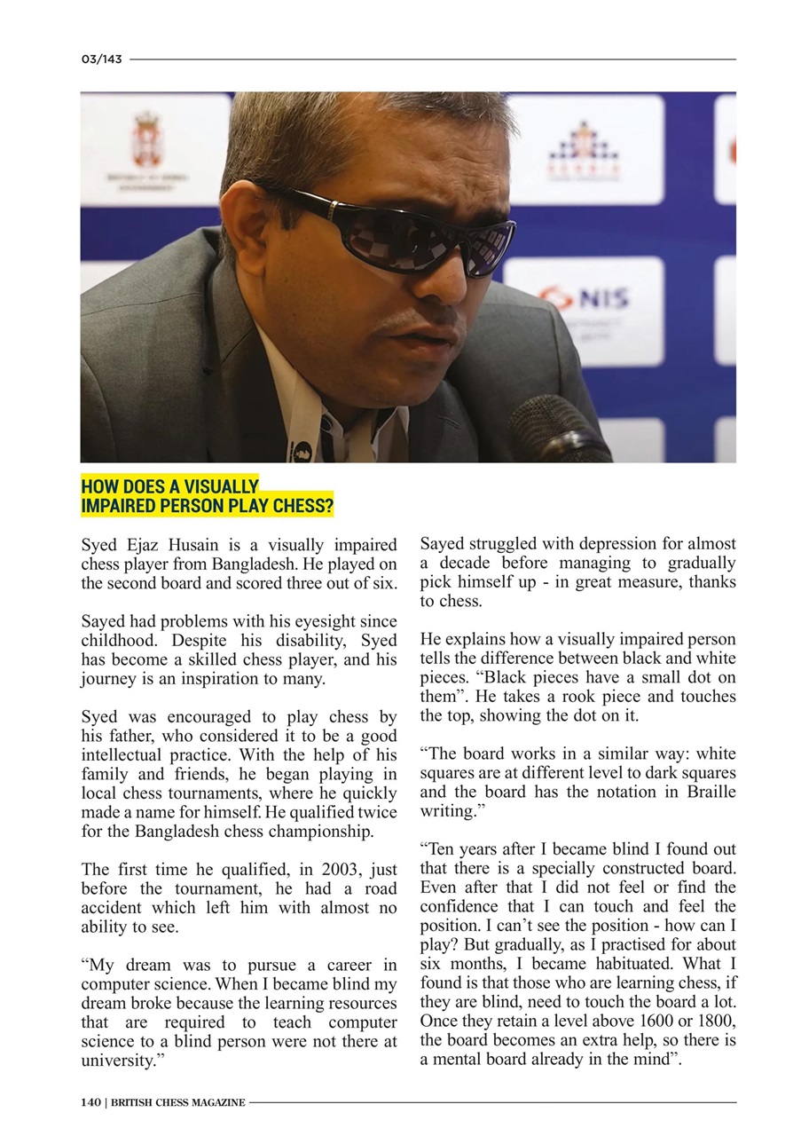 British Chess Magazine Preview Pages