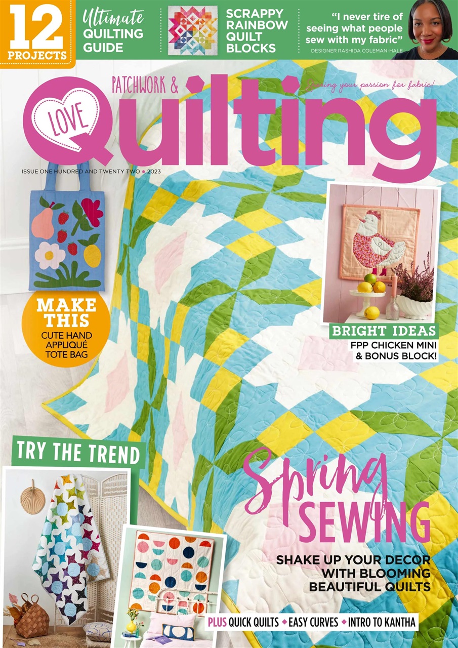 Love Patchwork & Quilting Preview Pages