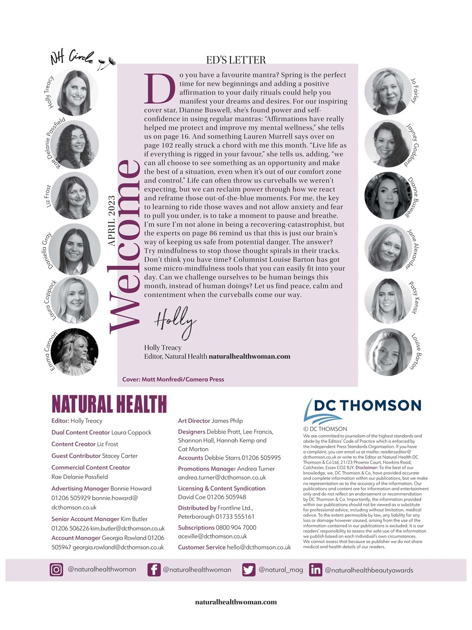 Natural Health Preview Pages