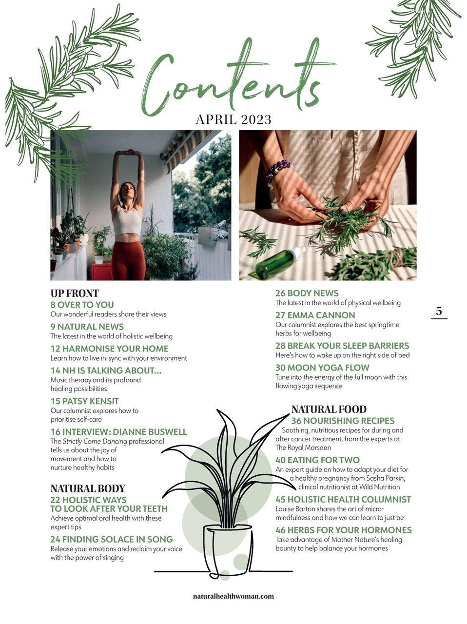 Natural Health Preview Pages