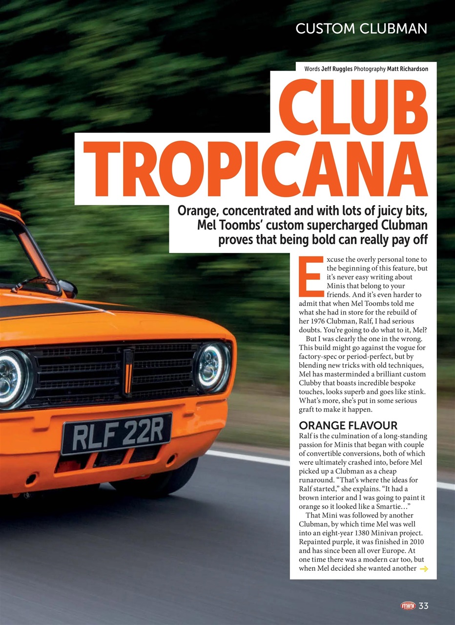 Mini Magazine Preview Pages