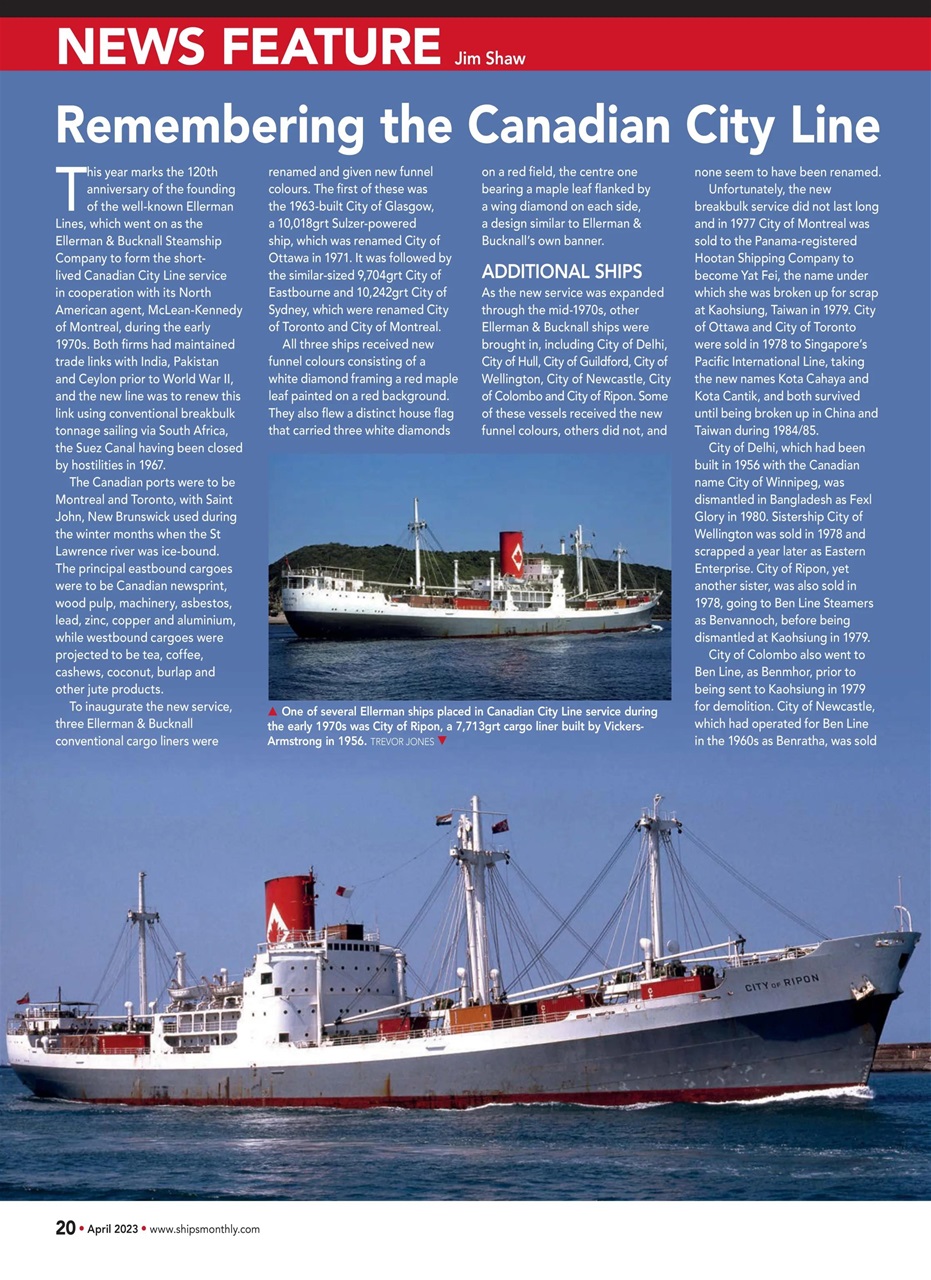 Ships Monthly Preview Pages