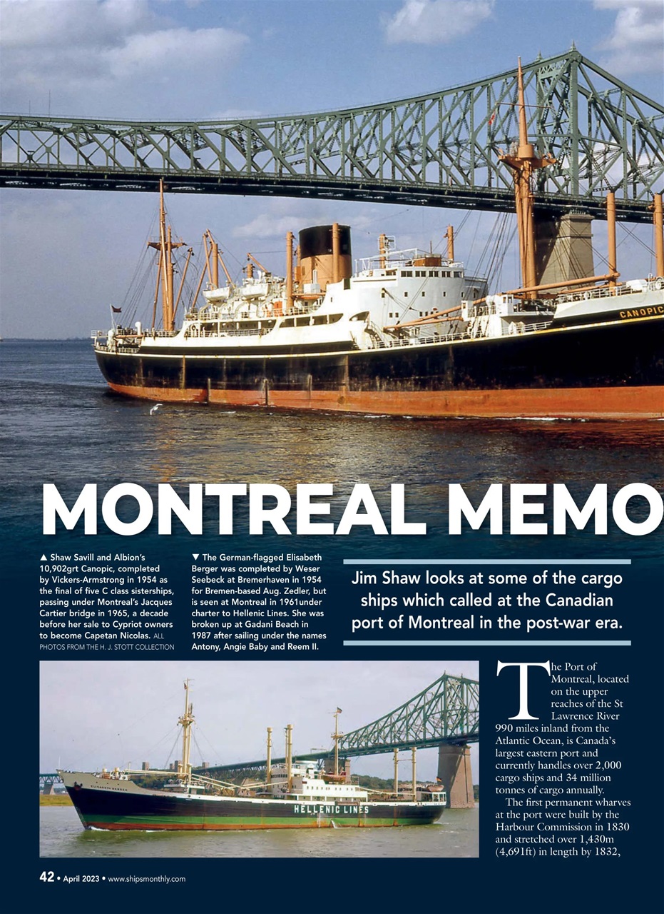 Ships Monthly Preview Pages