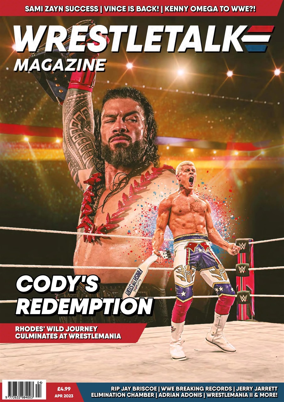 Wrestletalk Magazine Preview Pages