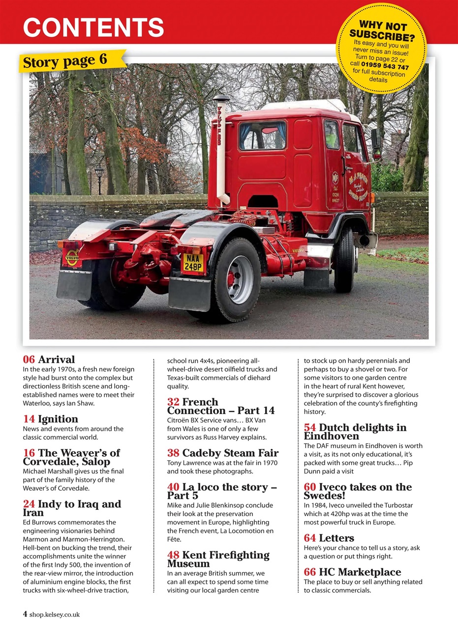 Heritage Commercials Magazine Preview Pages