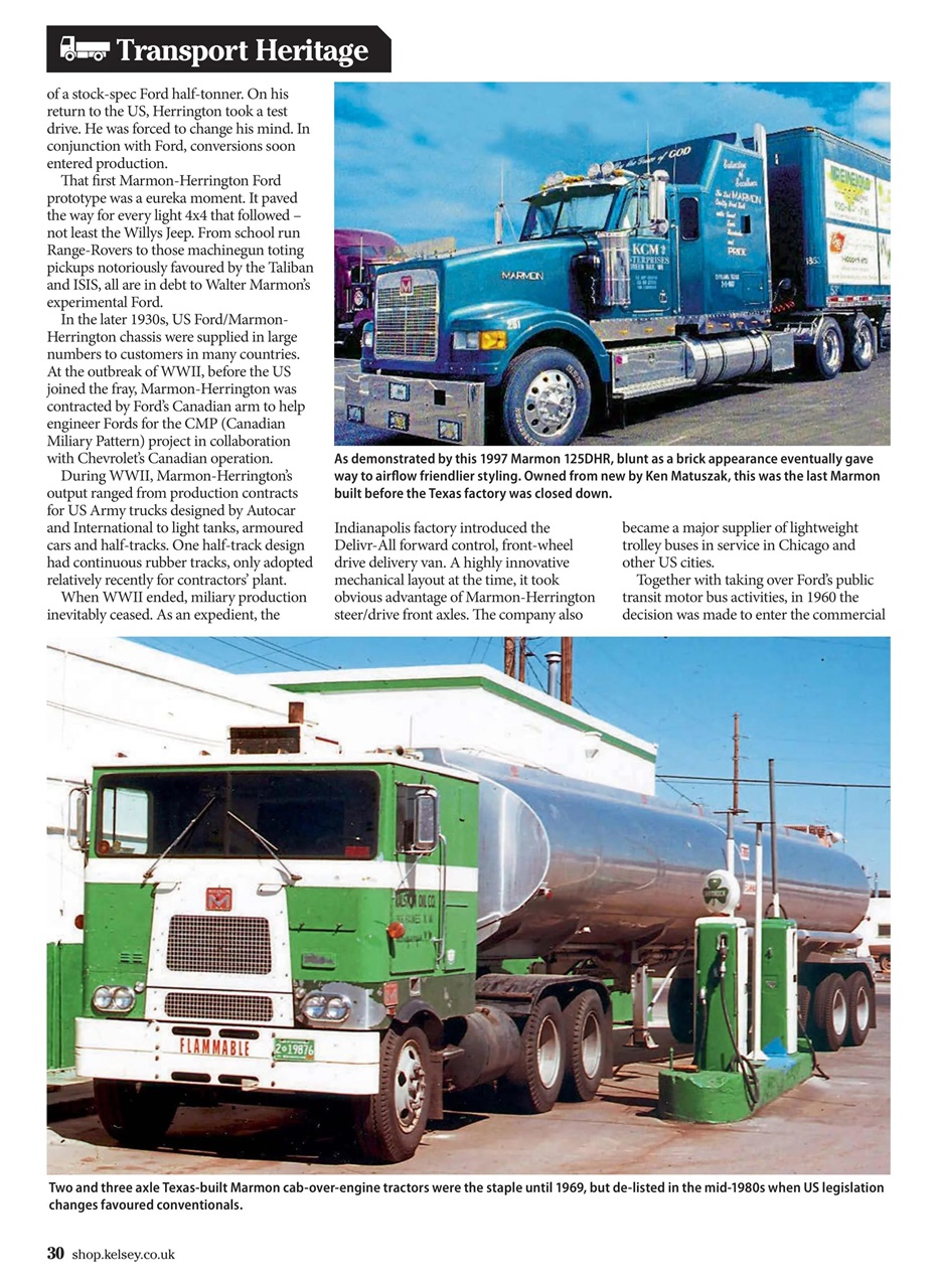 Heritage Commercials Magazine Preview Pages