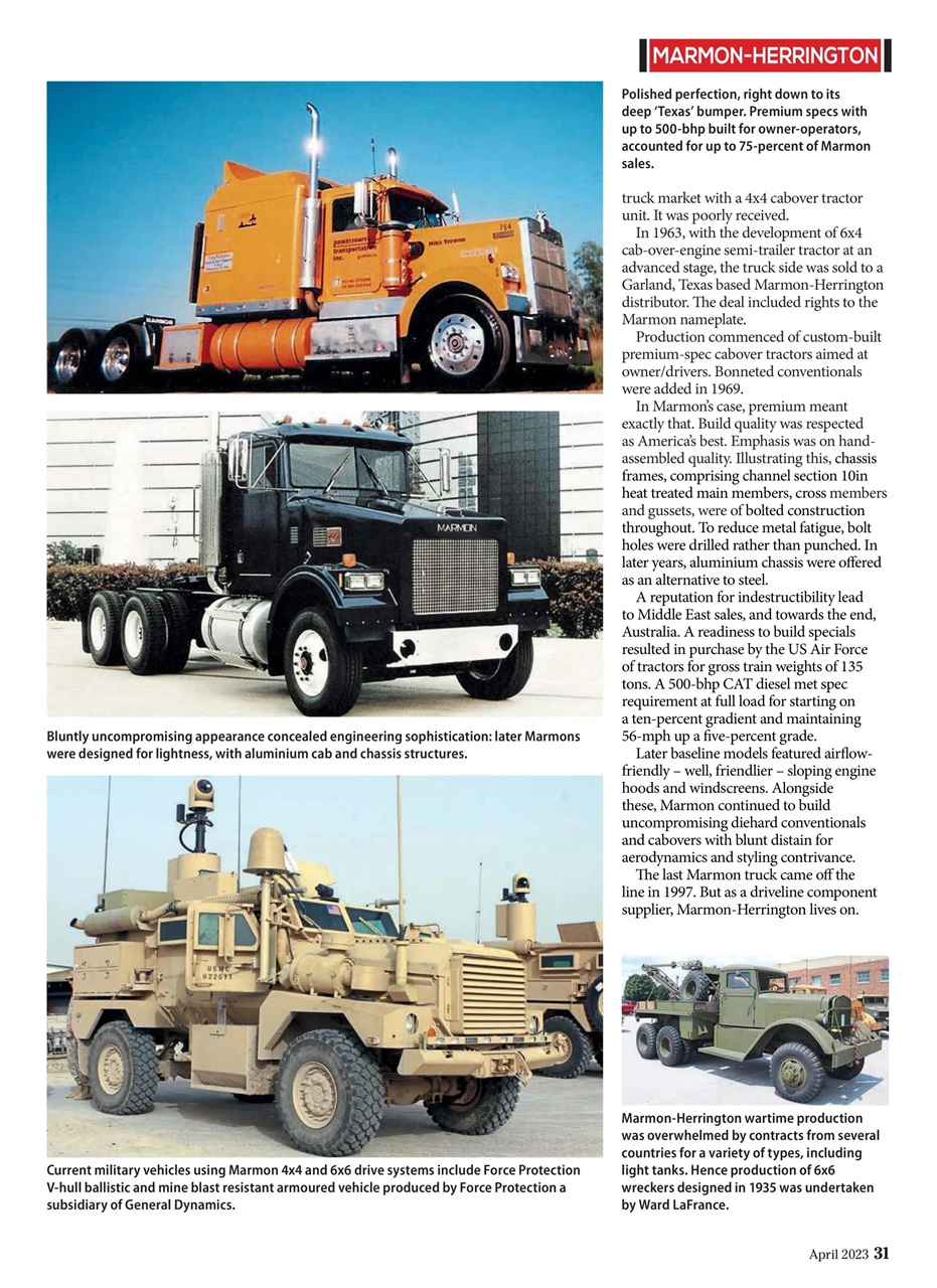 Heritage Commercials Magazine Preview Pages