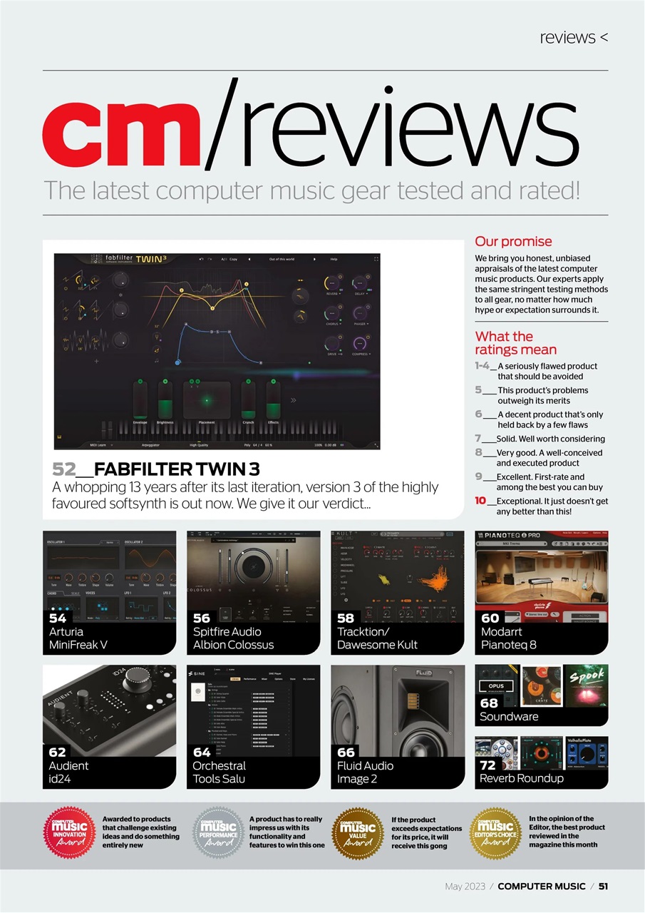 Computer Music Preview Pages